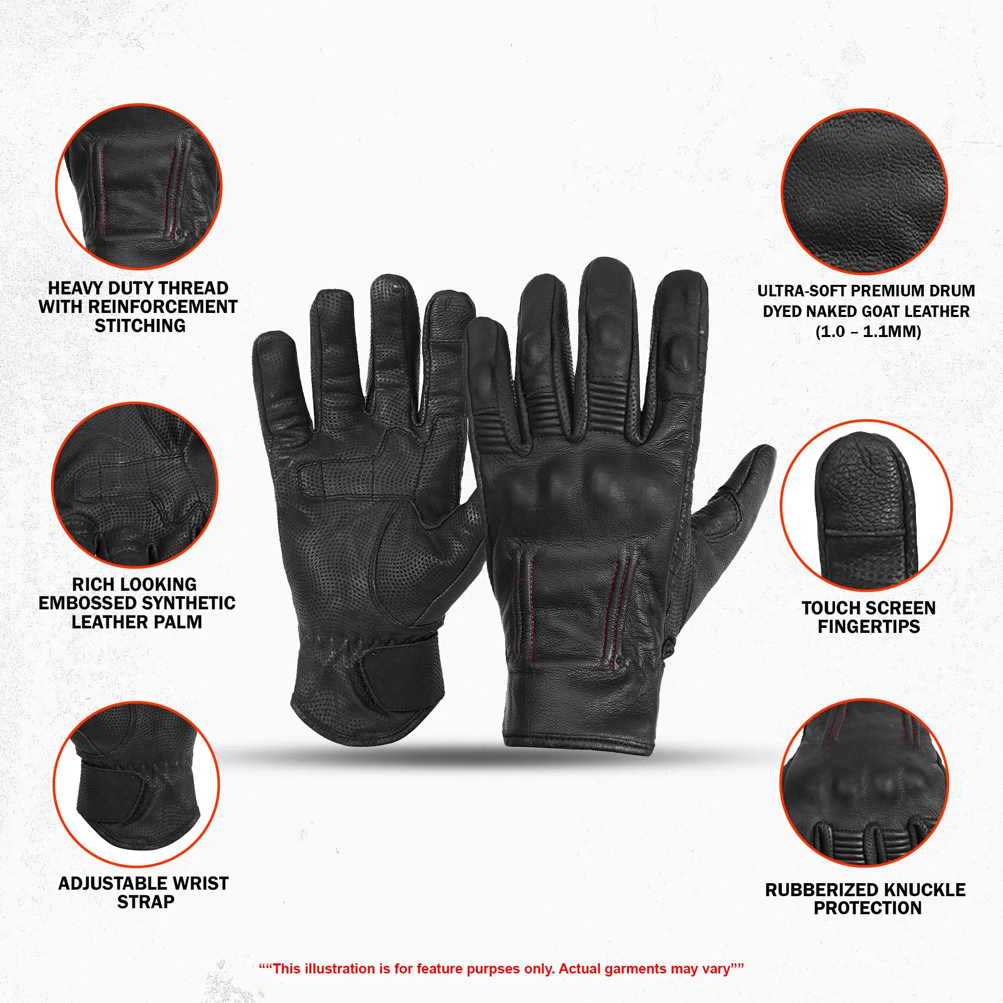 Rampage - Men's Lightweight Gloves