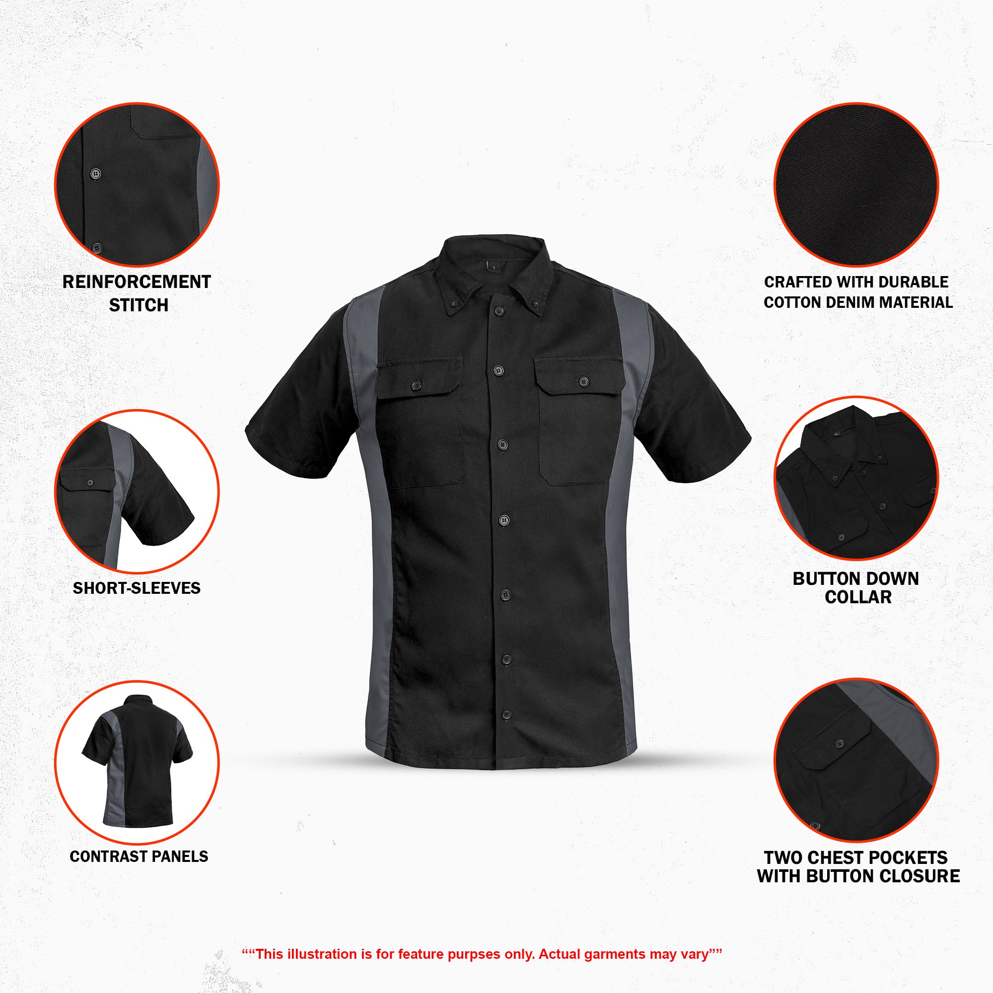Road Hammer – Workwear Cotton Shirt
