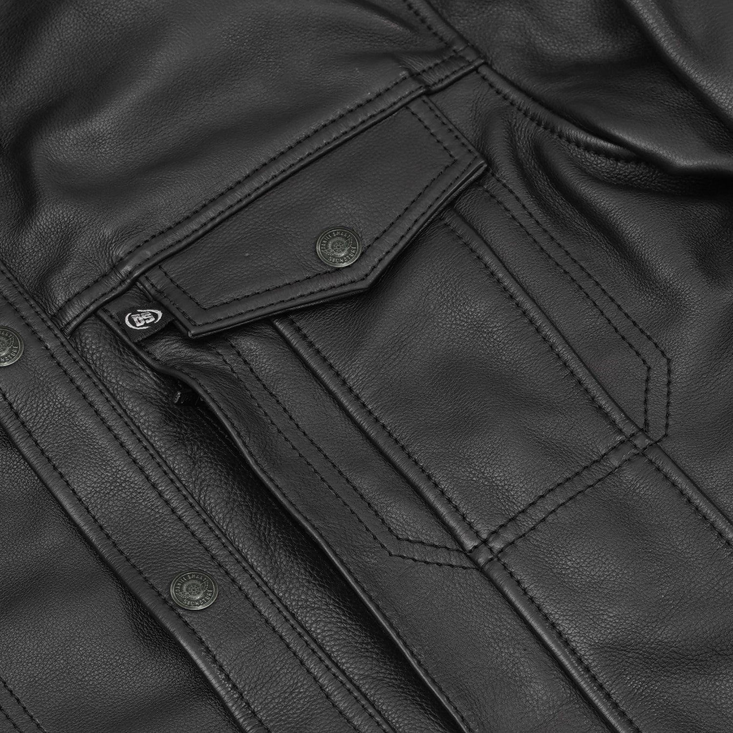 Dominion - Men’s Long Sleeve Leather Shirt