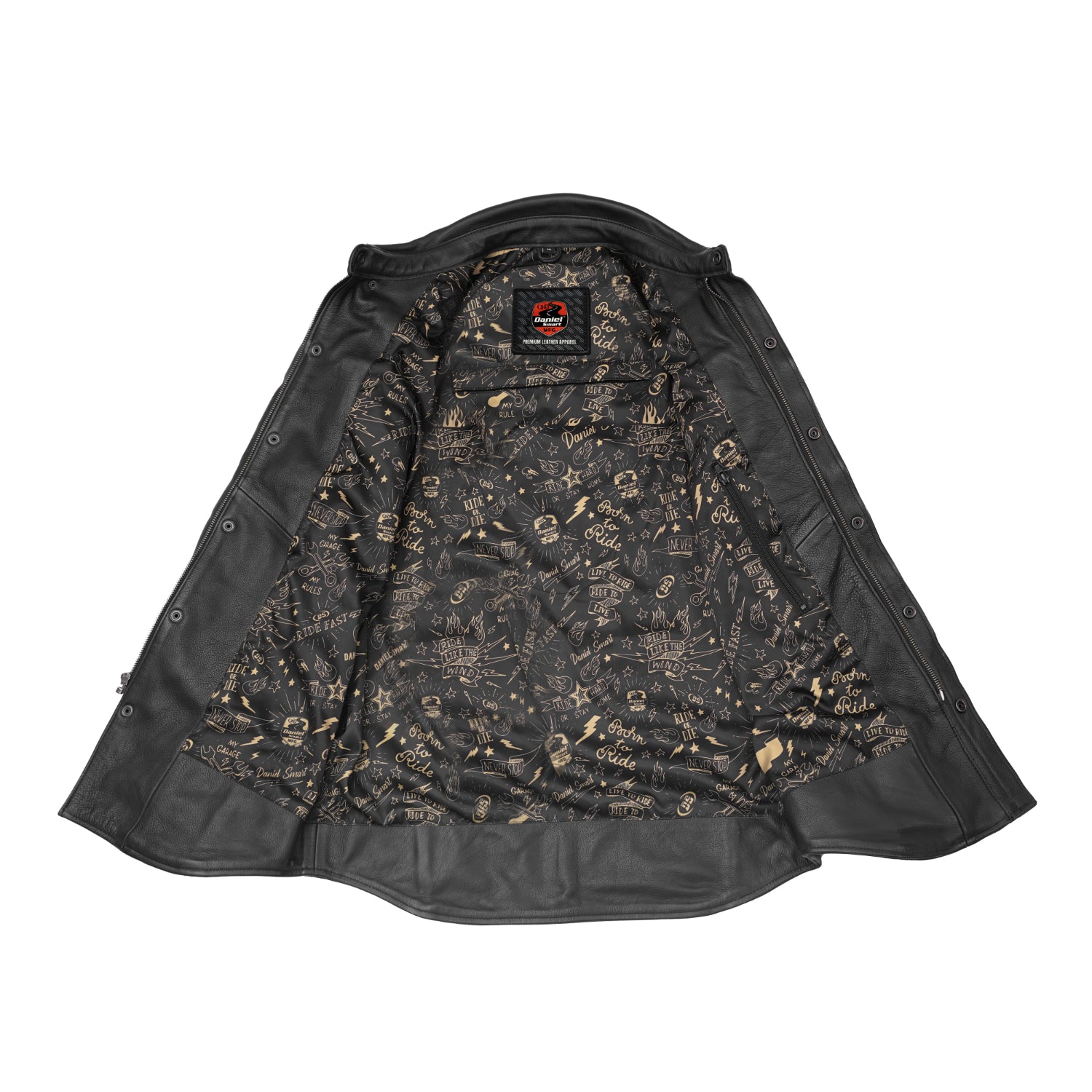 Dominion - Men’s Long Sleeve Leather Shirt