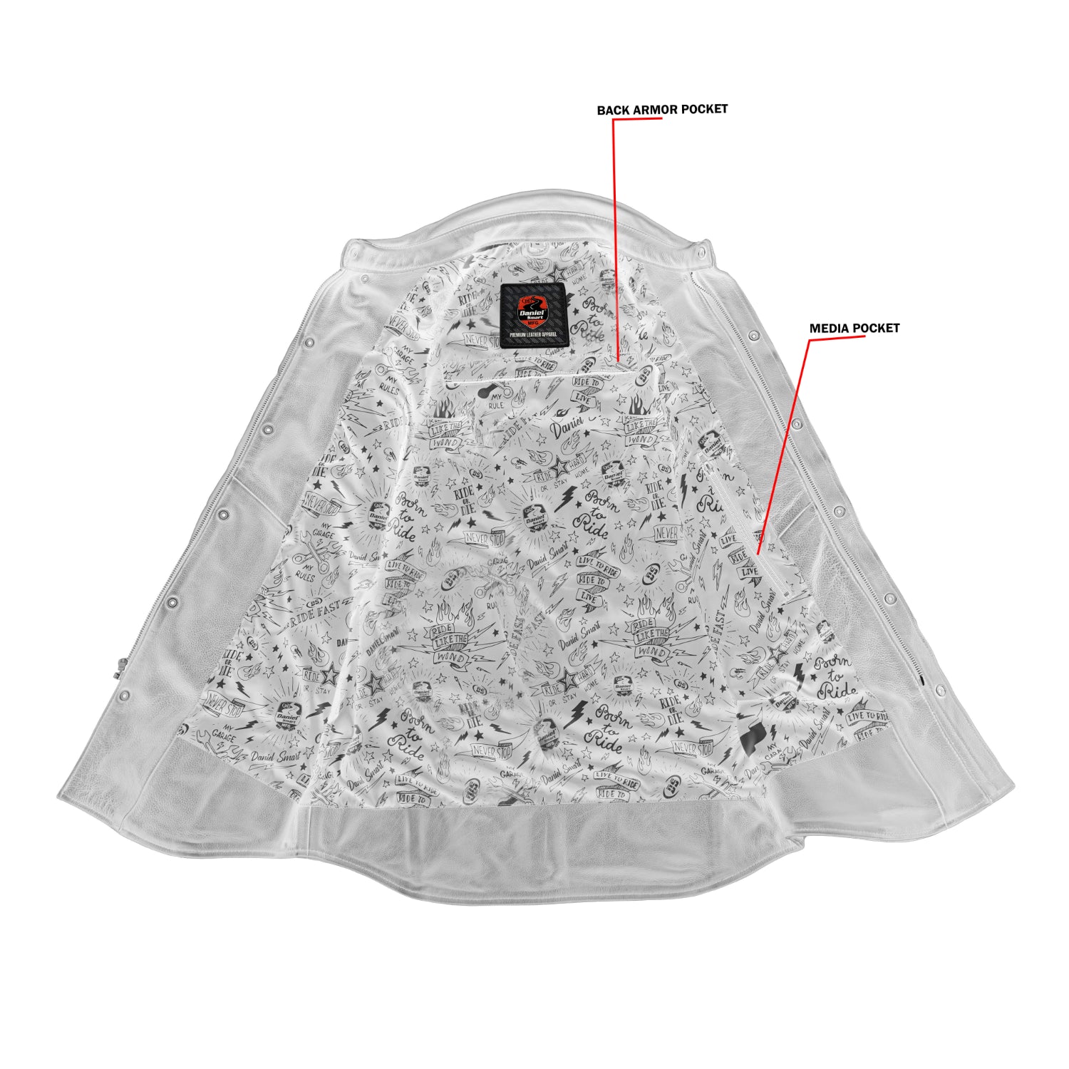 Dominion - Men’s Long Sleeve Leather Shirt