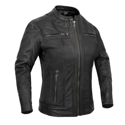 ELOWEN - Women’s Motorcycle Leather Jacket