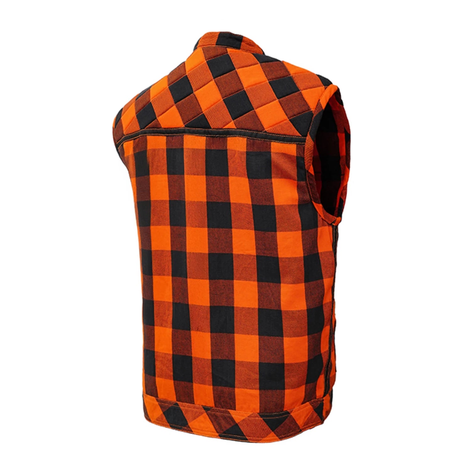 Fire Storm Flannel Motorcycle Textile Vest