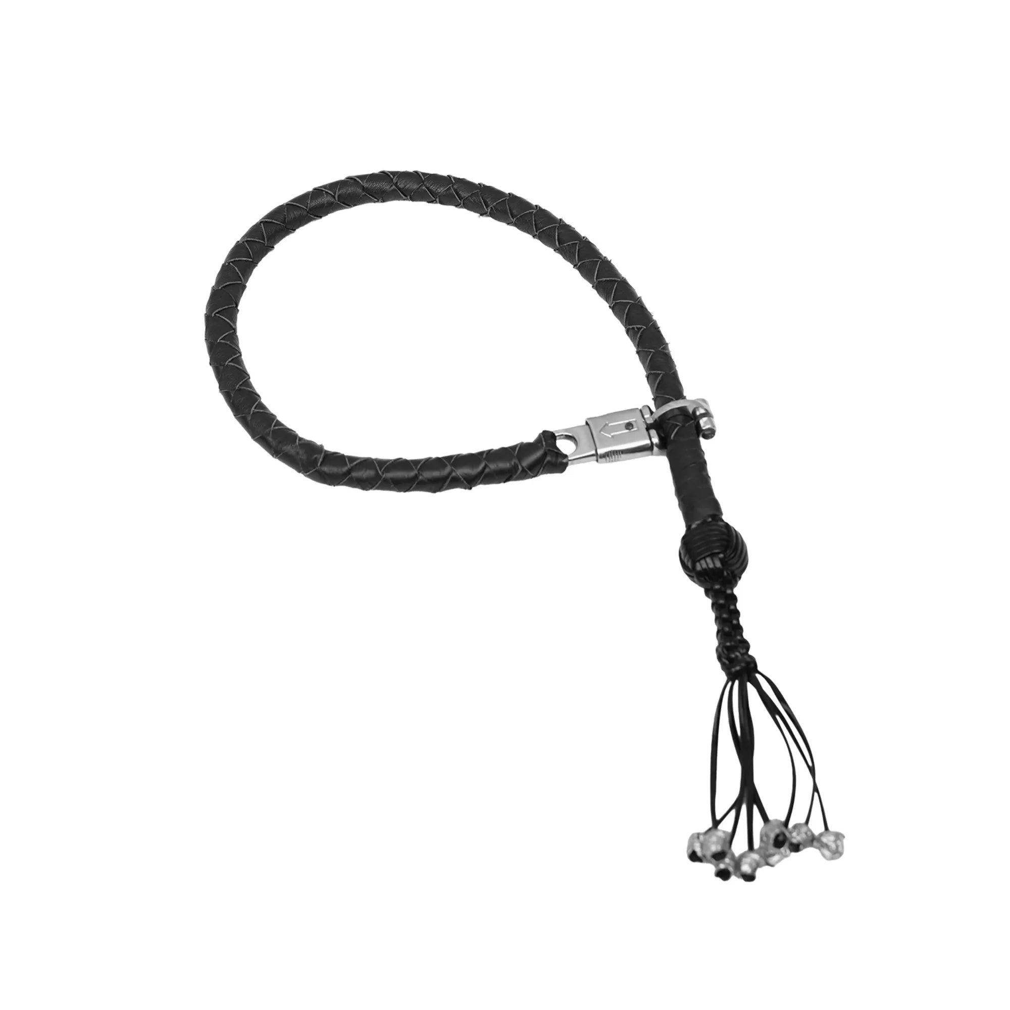MOTORCYCLE GET-BACK WHIP – BLACK
