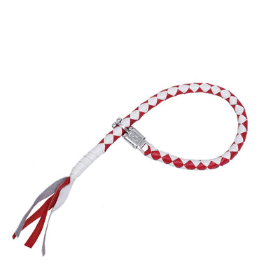 MOTORCYCLE GET-BACK WHIP – Red/White