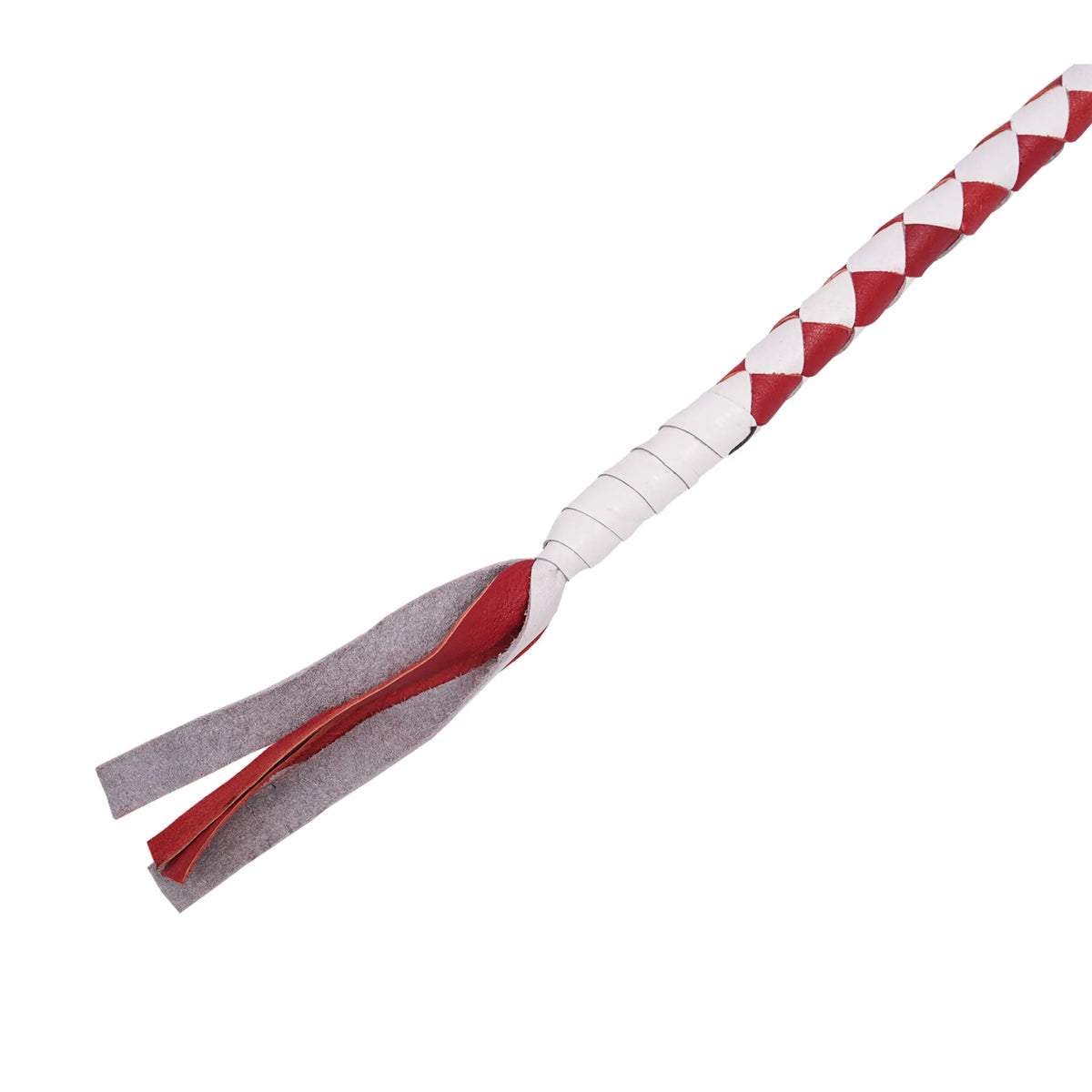 MOTORCYCLE GET-BACK WHIP – Red/White