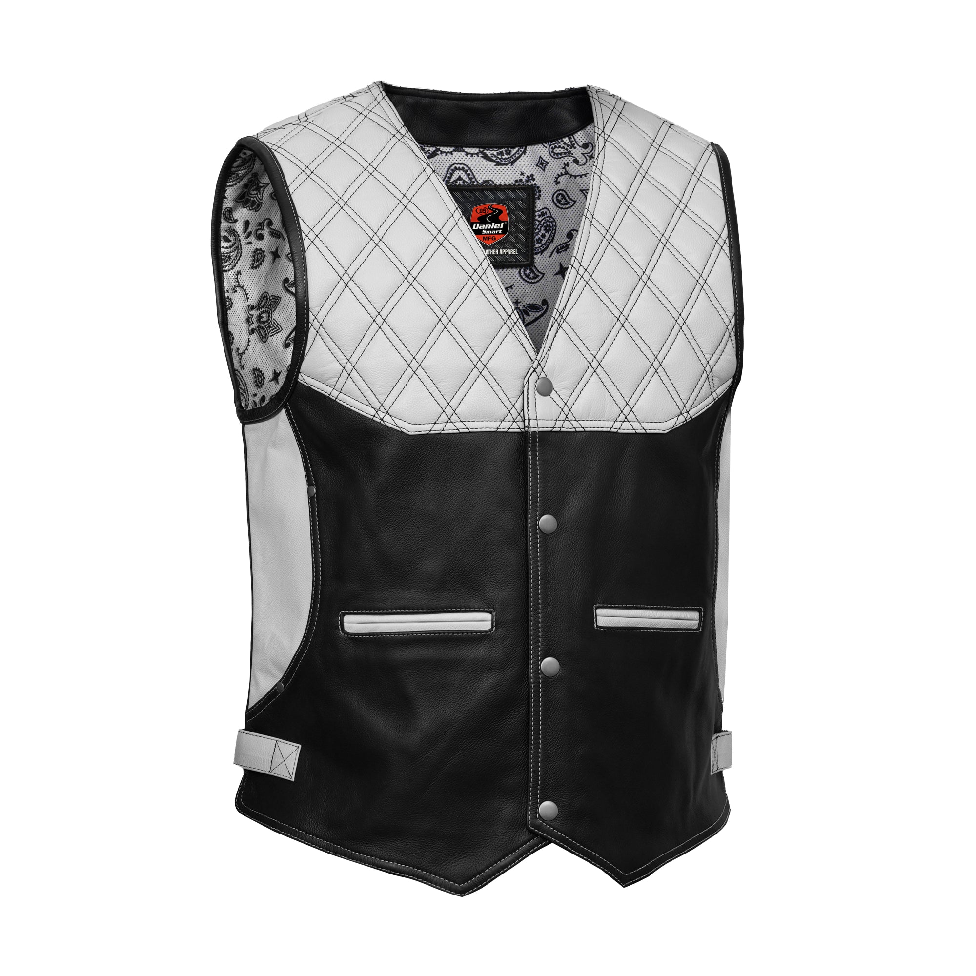 Grainline - Men’s Motorcycle Leather Vest
