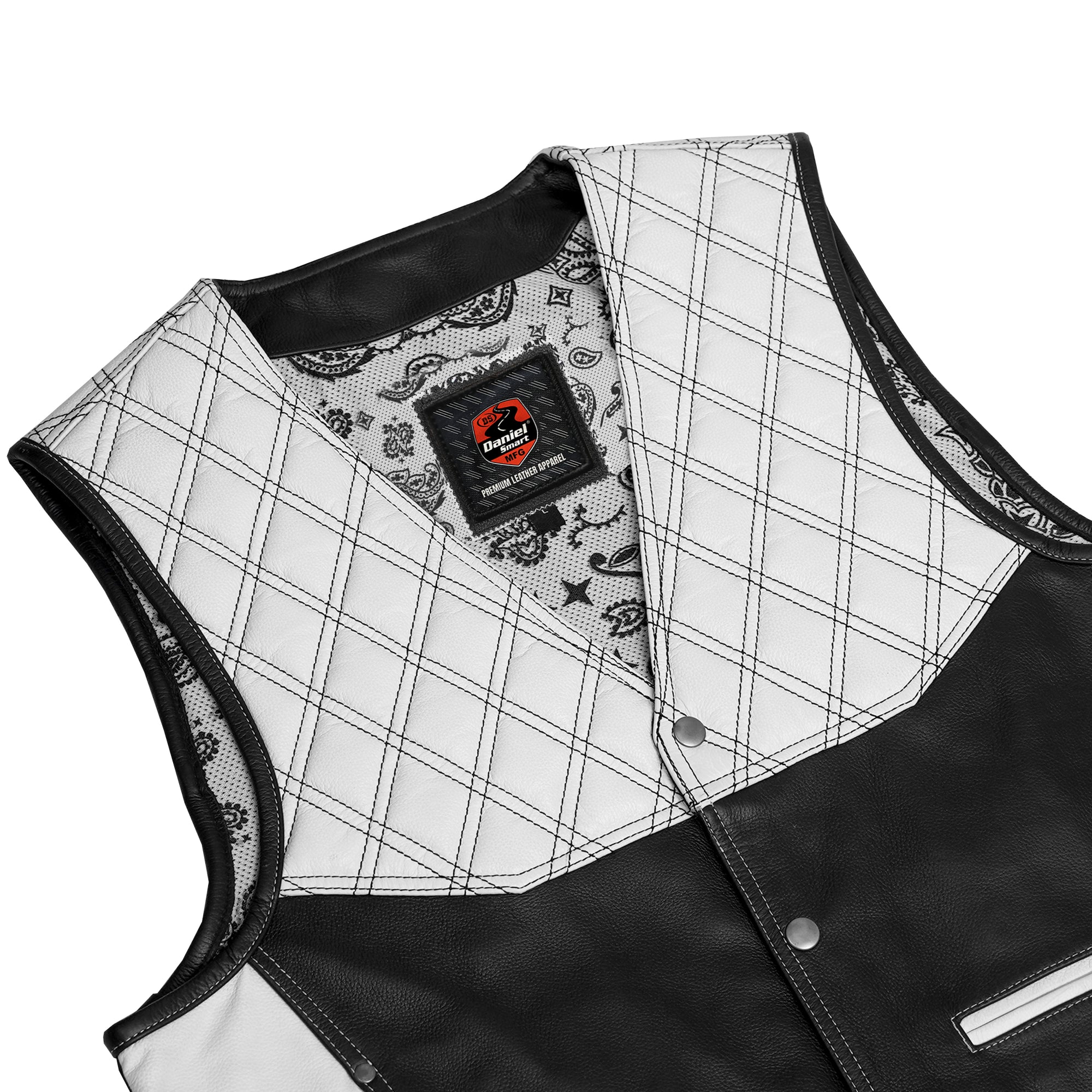 Grainline - Men’s Motorcycle Leather Vest