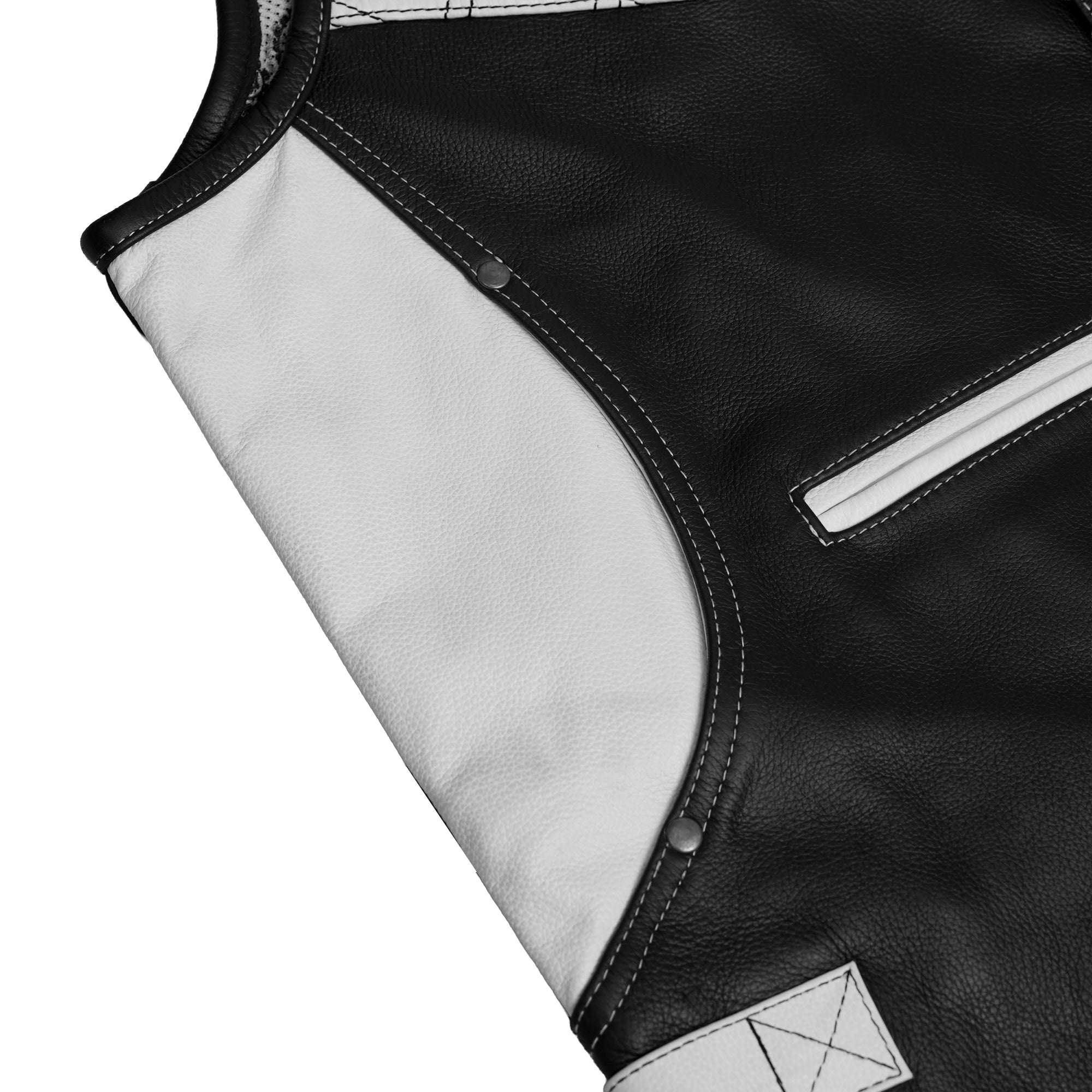 Grainline - Men’s Motorcycle Leather Vest