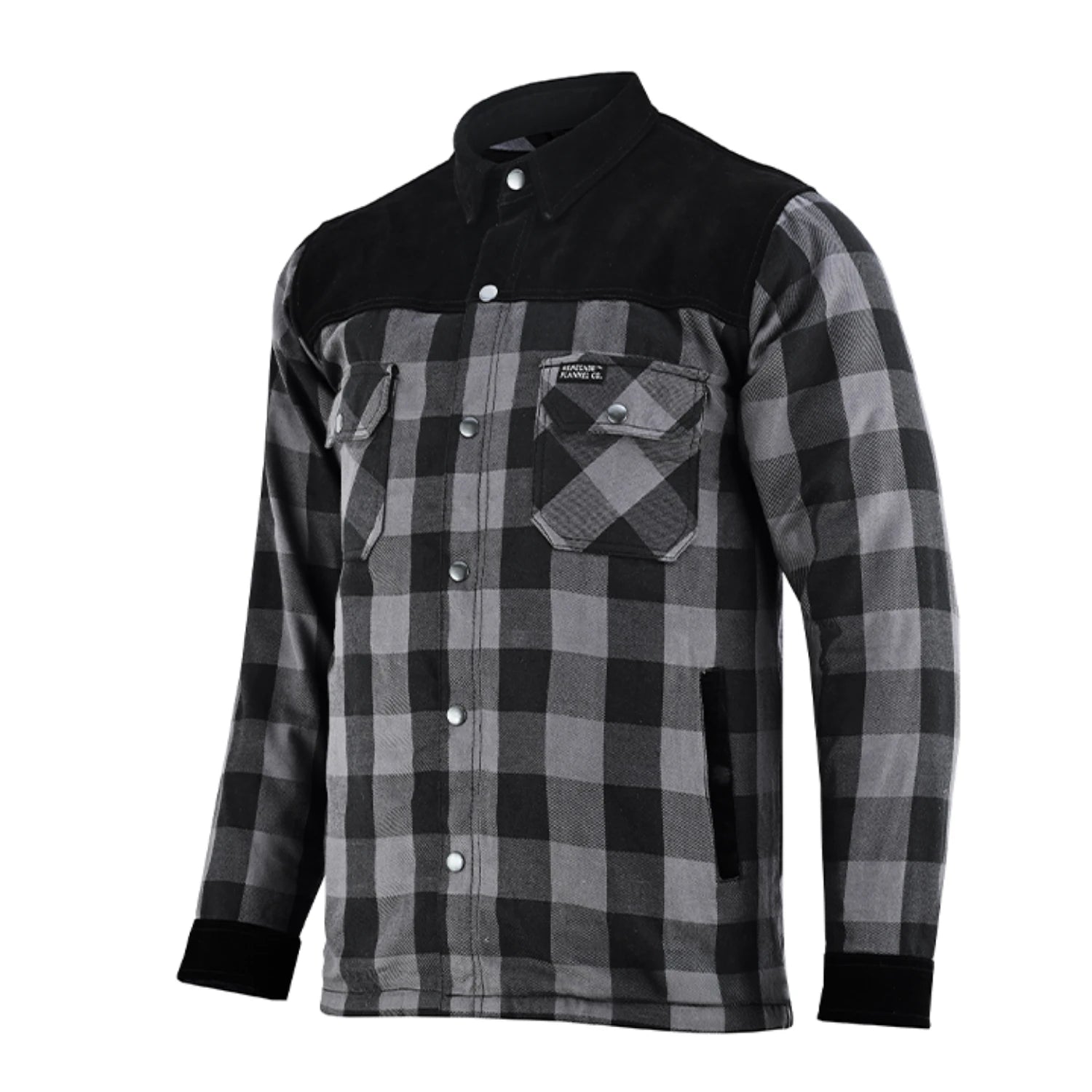 Gray Thread Men’s Flannel Shirt