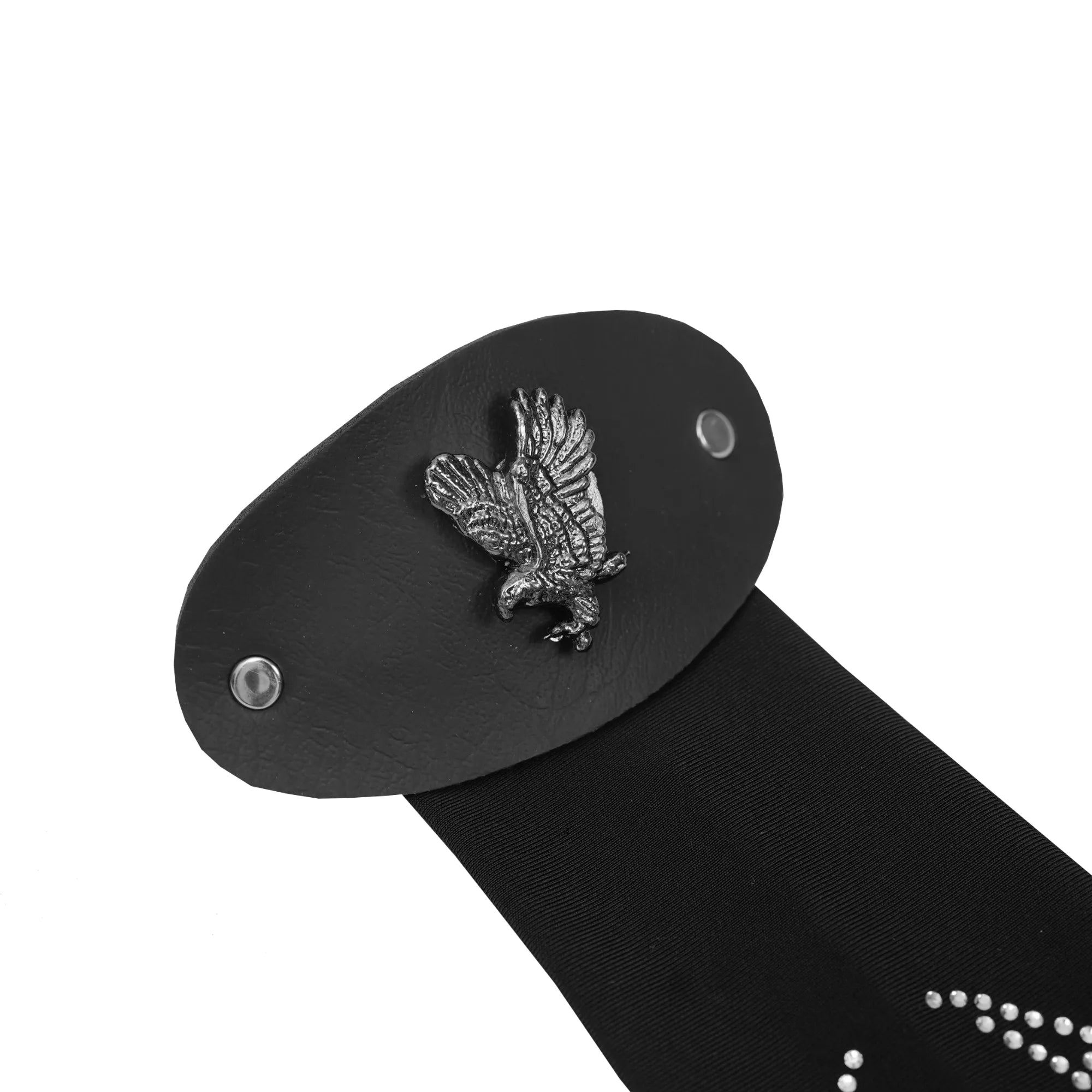 Zayna Women's 10-Inch Silver Floral Hair Tube
