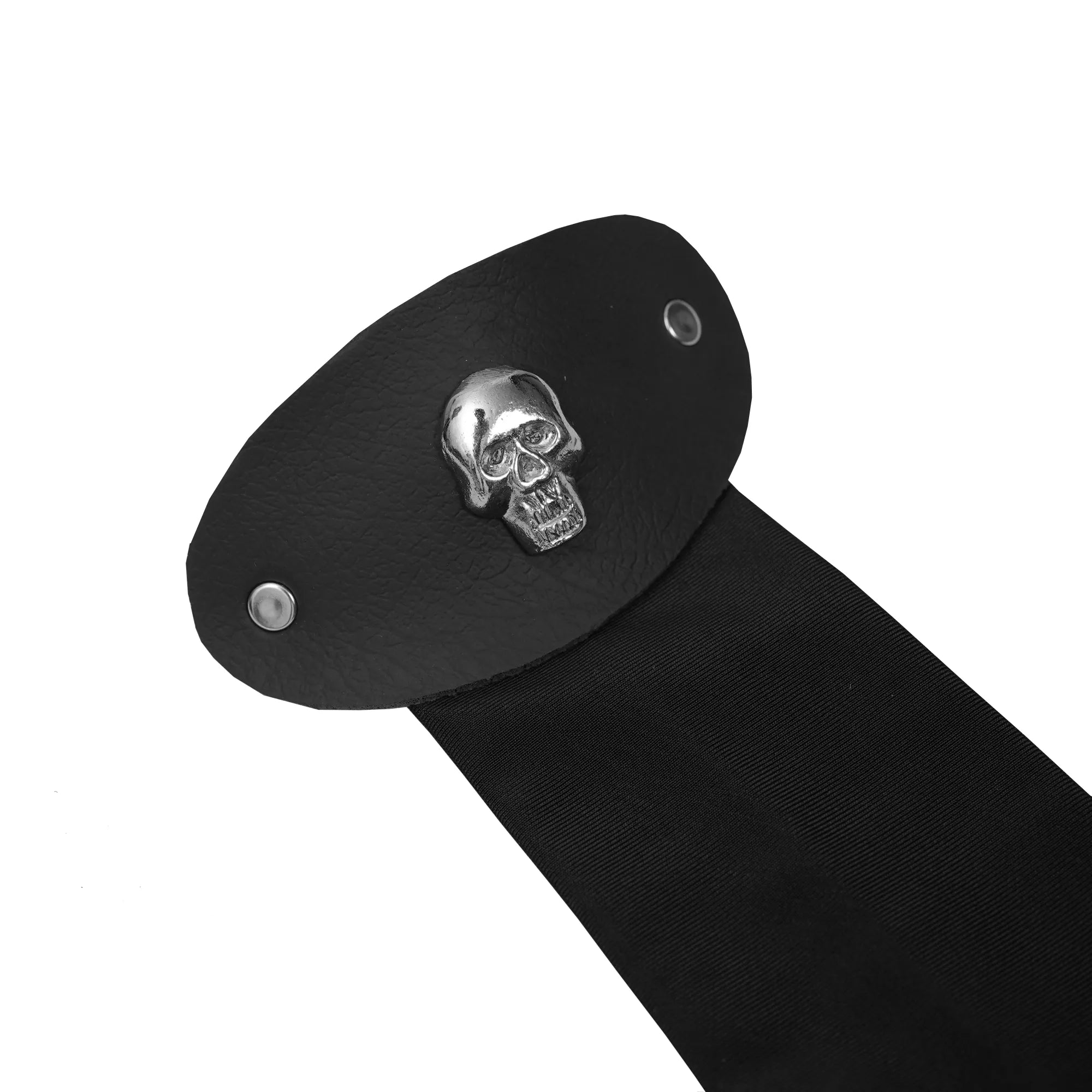 Liora Women's 10-Inch Skull Rhinestone Hair Tube