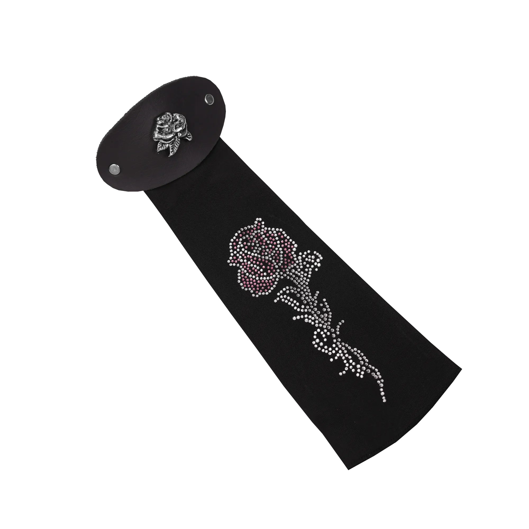 Sorelle Women's 10-Inch Rhinestone Rose Hair Tube