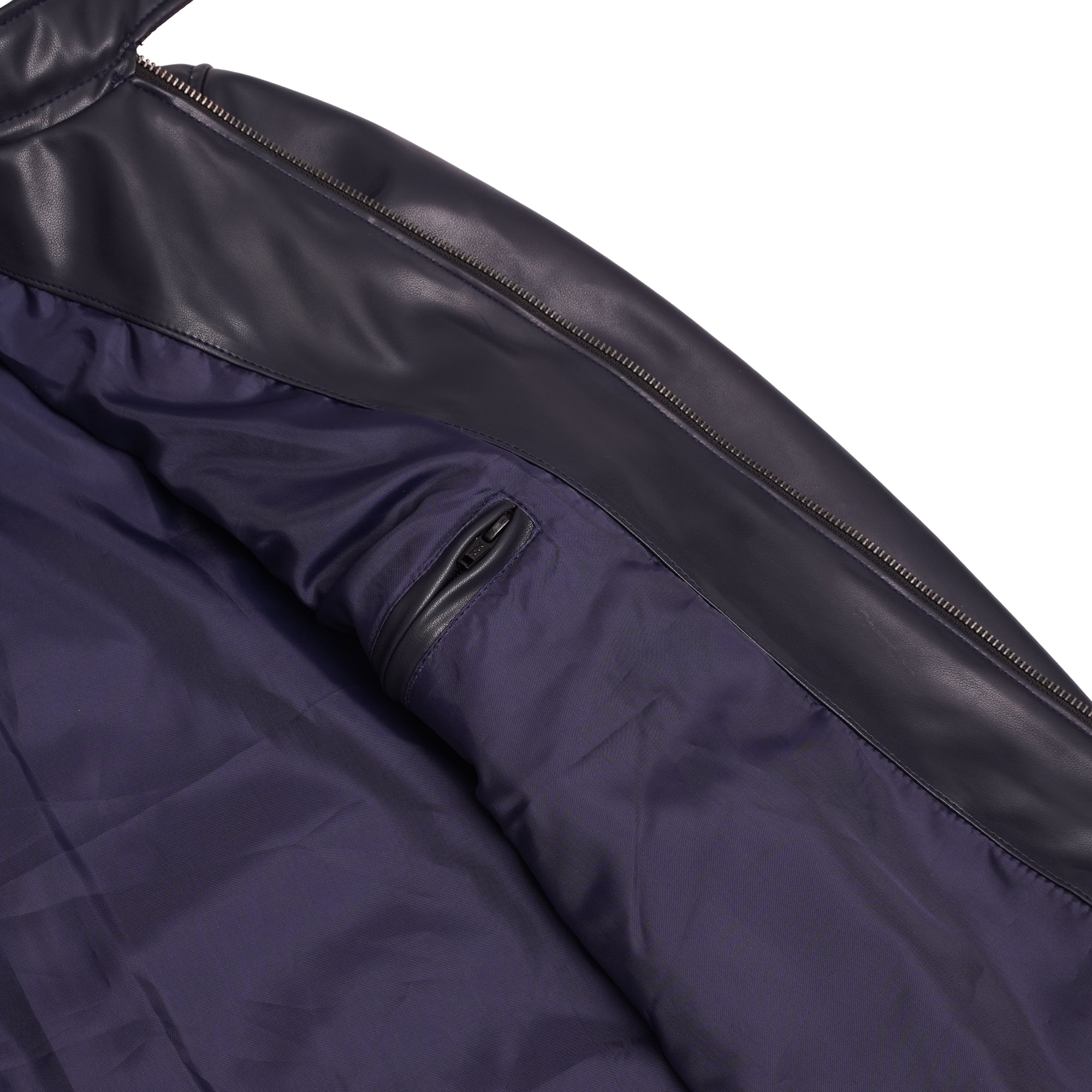 Harbor - Men’s Motorcycle Faux Leather Jacket