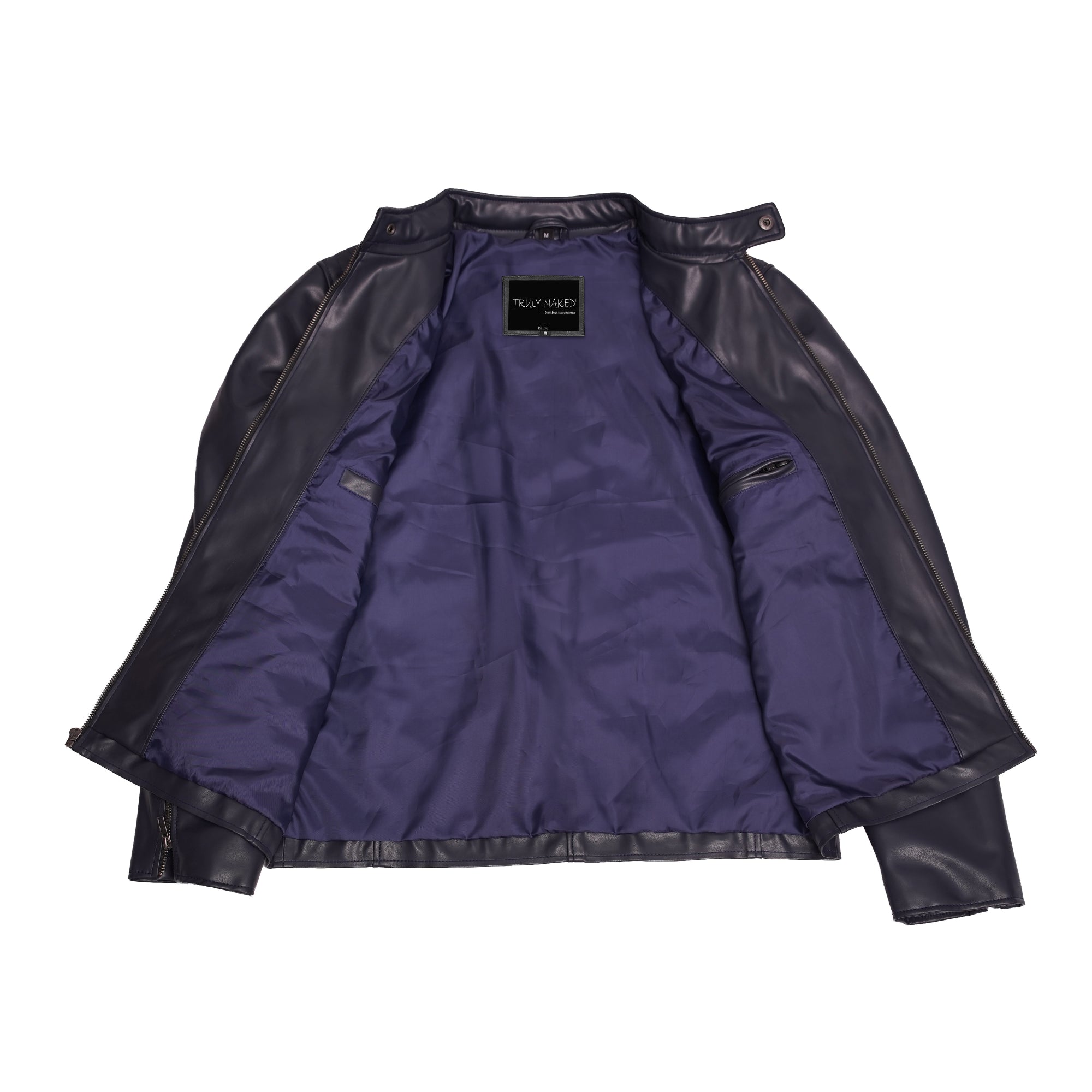 Harbor - Men’s Motorcycle Faux Leather Jacket
