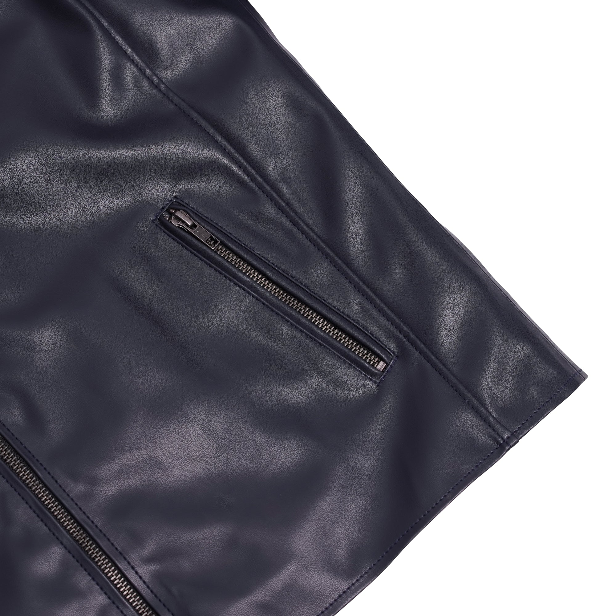 Harbor - Men’s Motorcycle Faux Leather Jacket