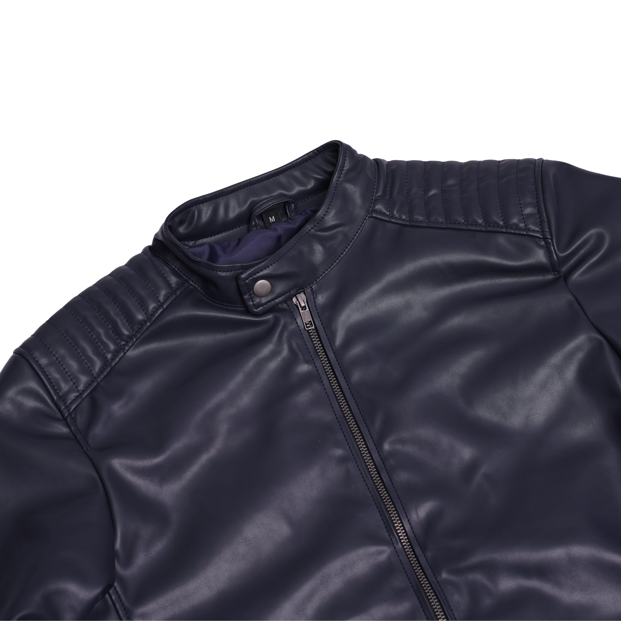Harbor - Men’s Motorcycle Faux Leather Jacket