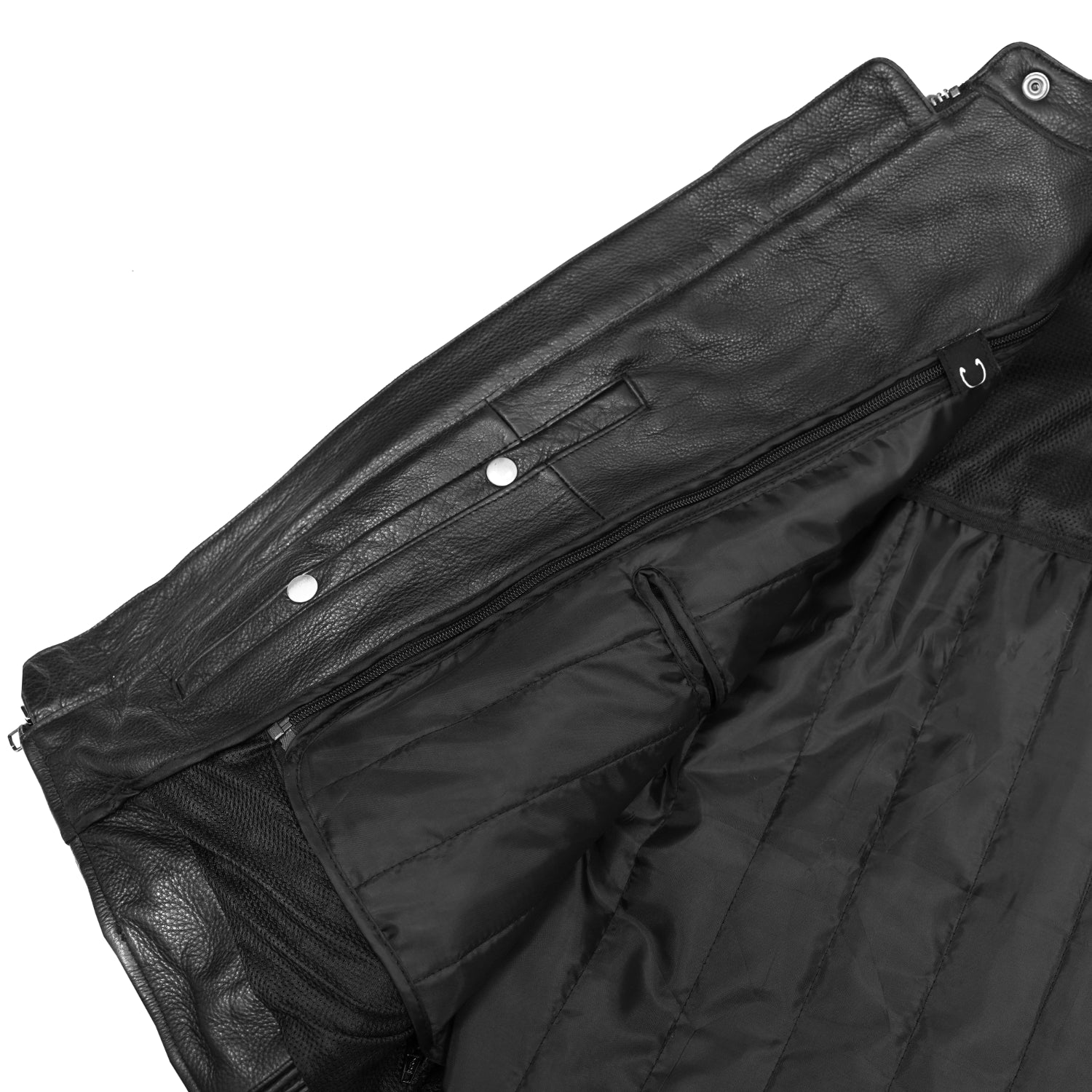 HellWay Men’s Leather Motorcycle Jacket