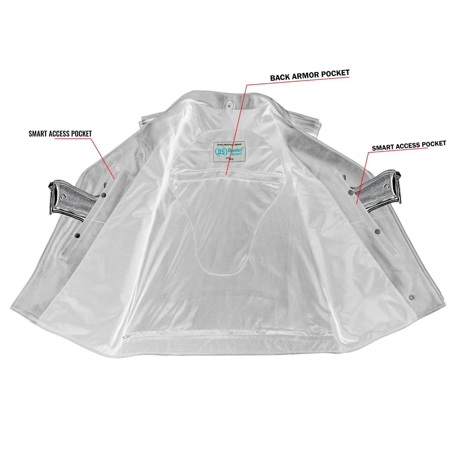 Highway™ Legend Men’s Motorcycle Leather Vest