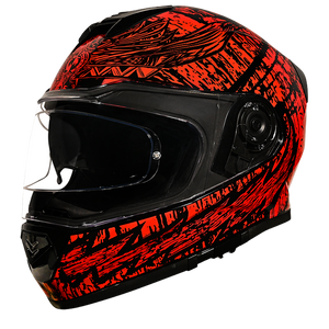 D.O.T. Daytona Detour Motorcycle Helmet - W/ Havoc