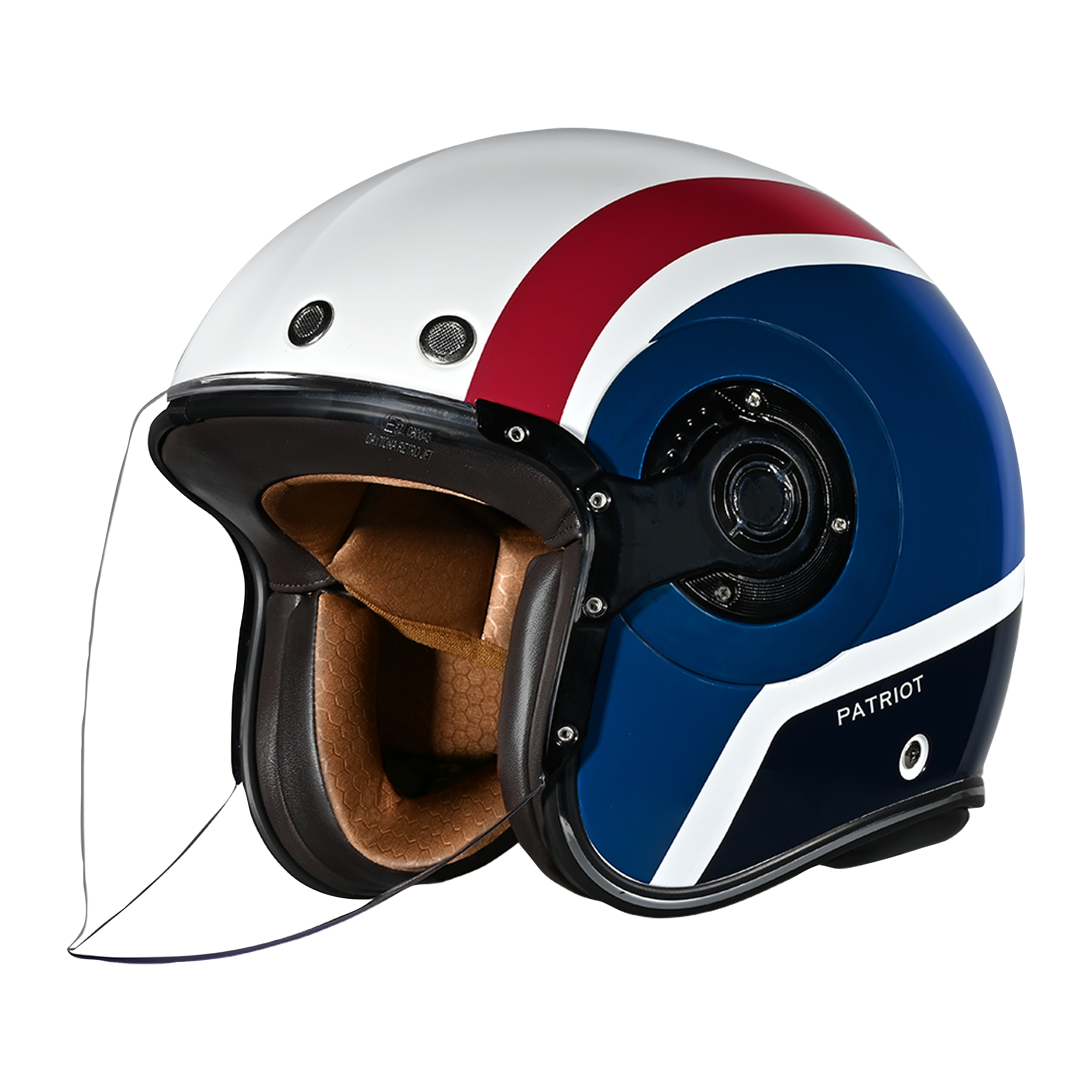 D.O.T. & ECE Daytona Retro Jet- W/ Patriot