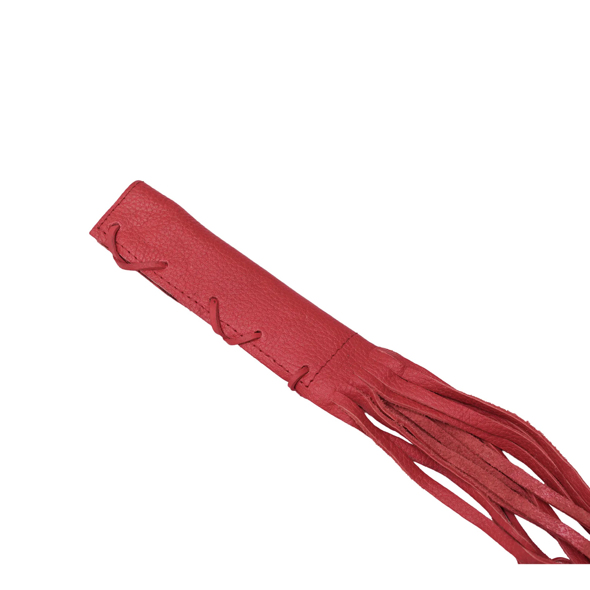 Leather Clutch Lever Cover - Red