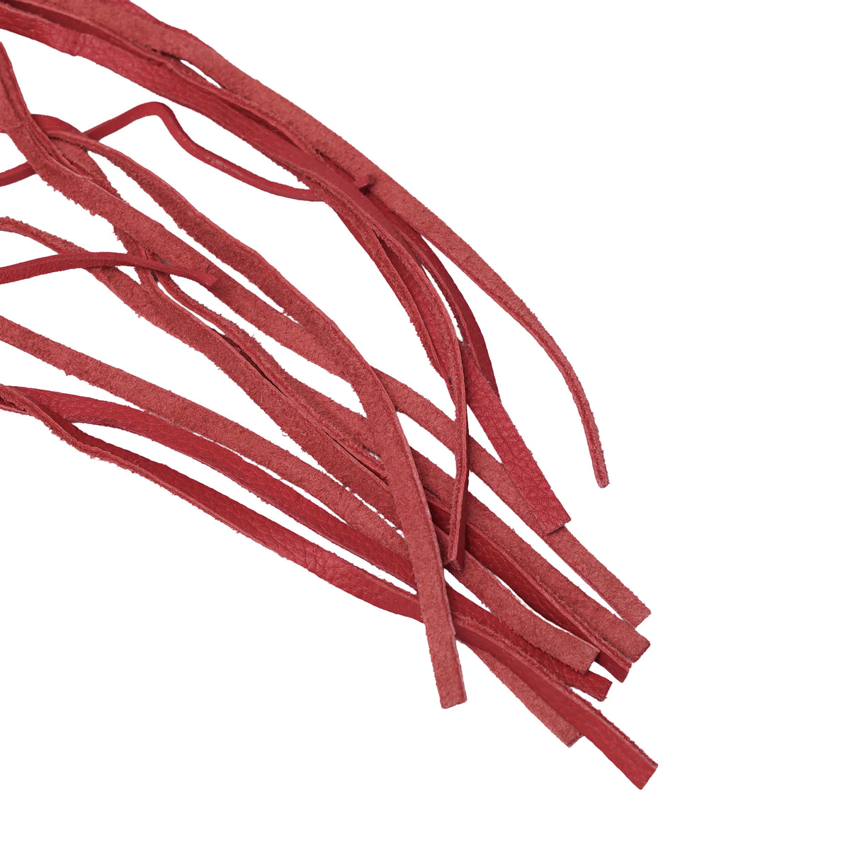 Leather Clutch Lever Cover - Red