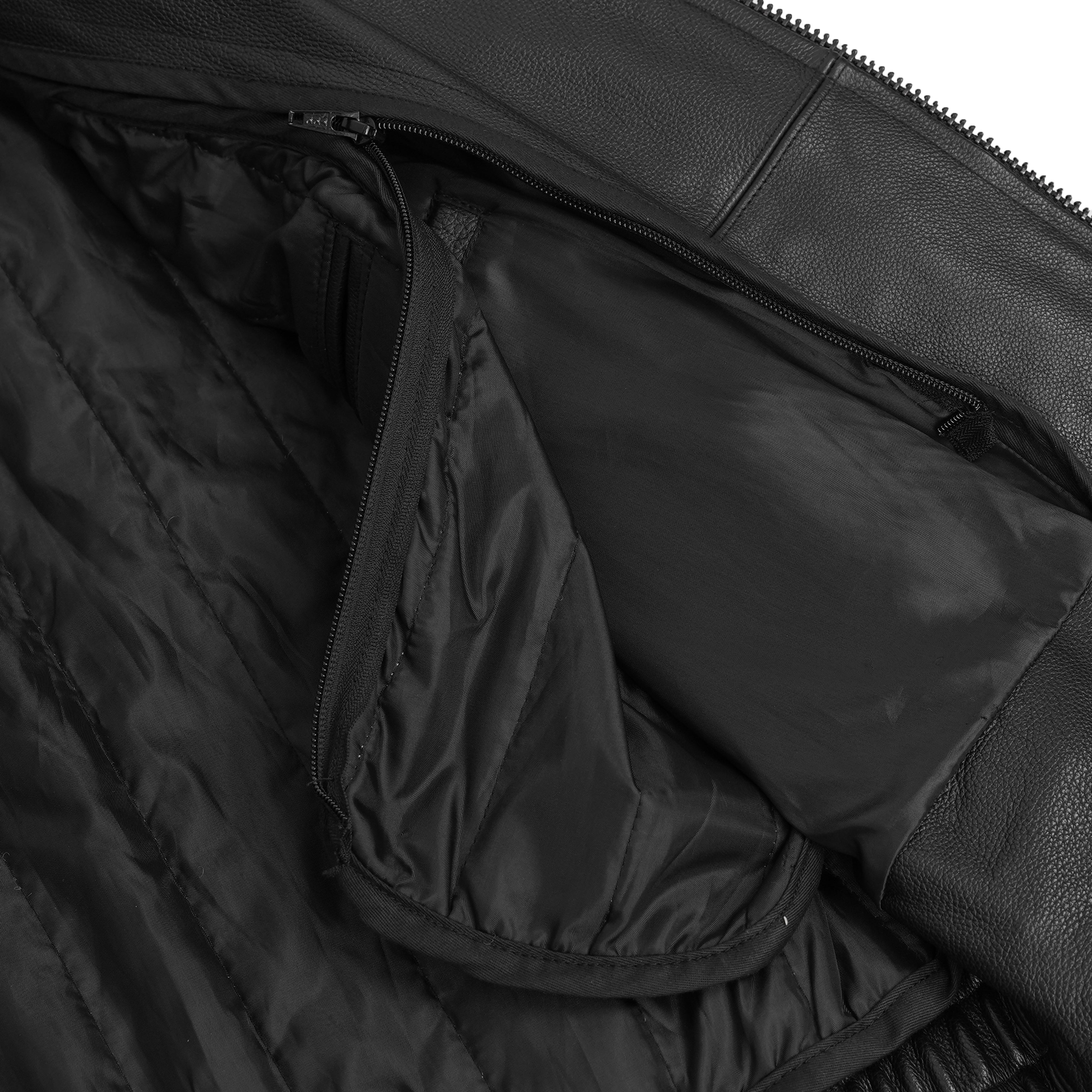 Law Line™  Men’s Leather Motorcycle Jacket