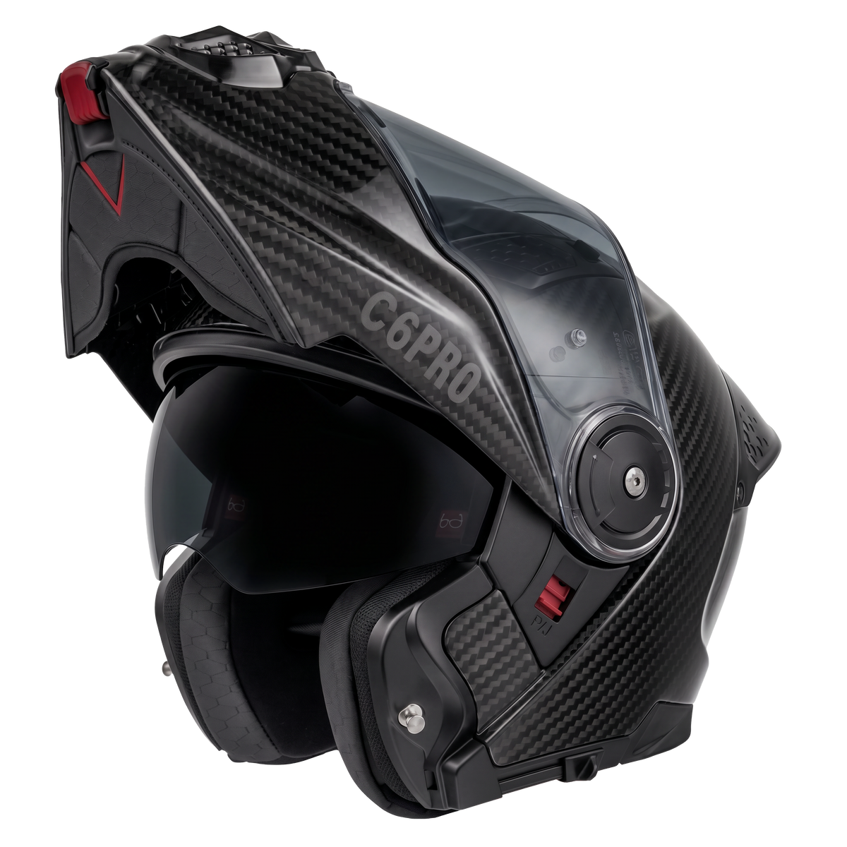 D.O.T. & ECE Daytona C6 PRO- Grey Carbon Fiber S