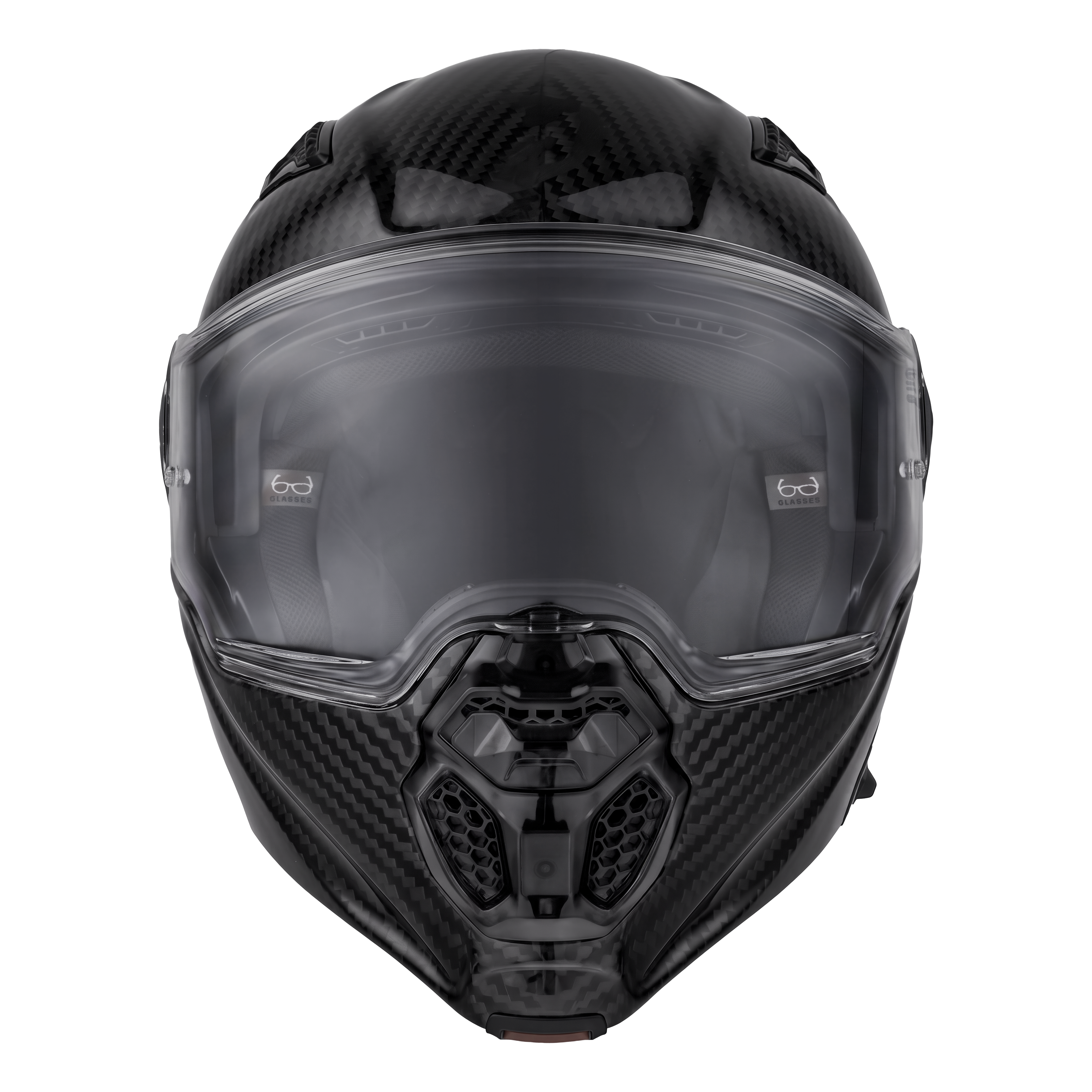 D.O.T. & ECE Daytona C6 PRO- Grey Carbon Fiber