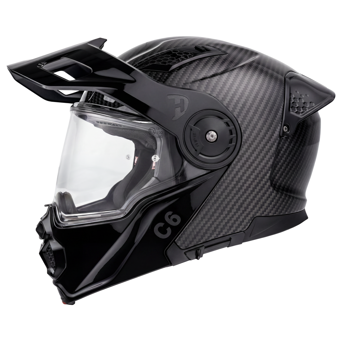 D.O.T. Daytona C6- Grey Carbon Fiber L