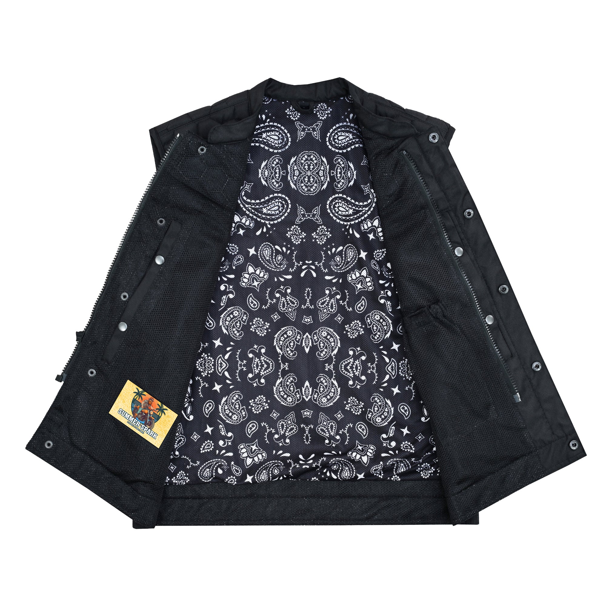 Mesh Rave™ Men's Textile Motorcycle Vest