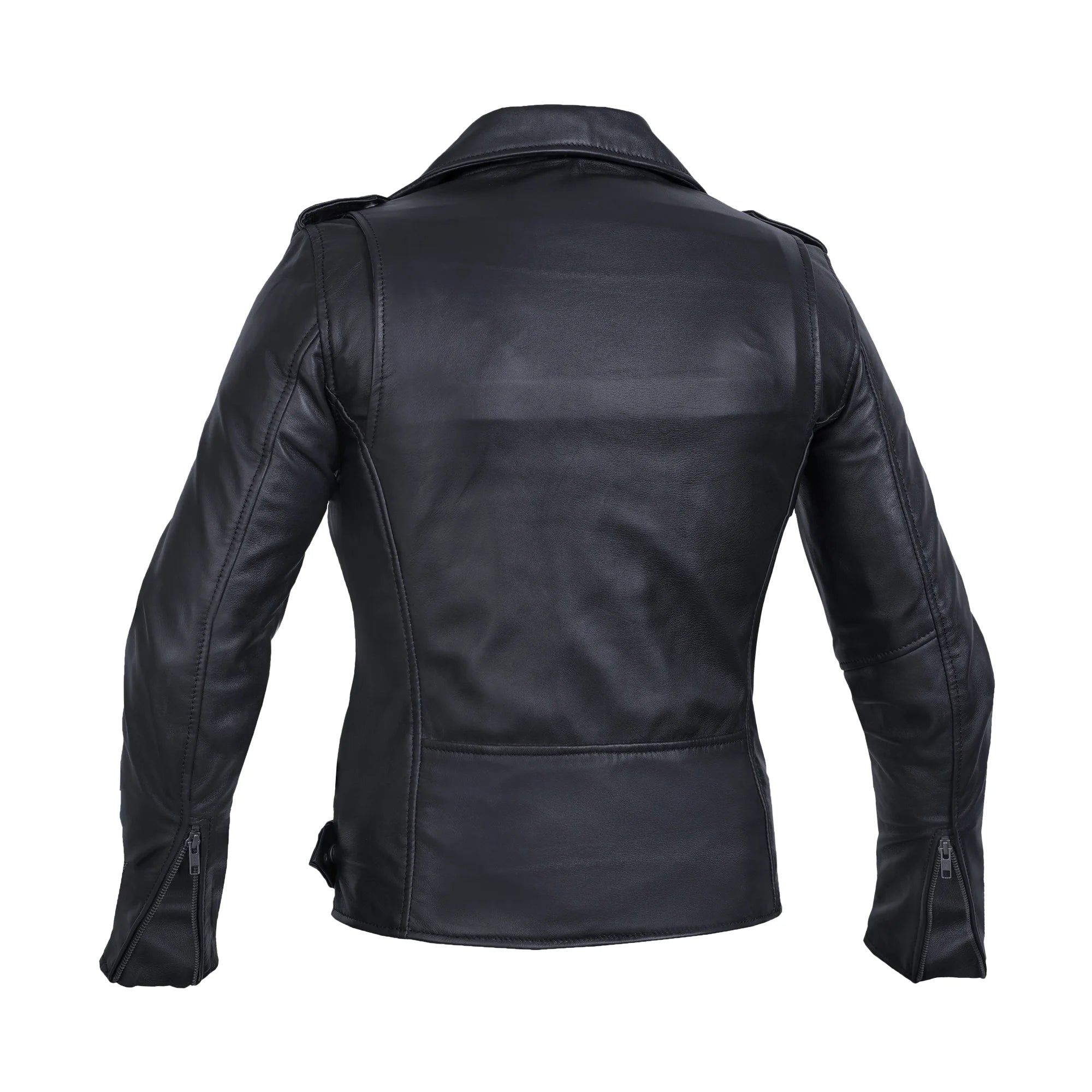 Moonlight Women's Navy Blue Fashion Leather Jacket