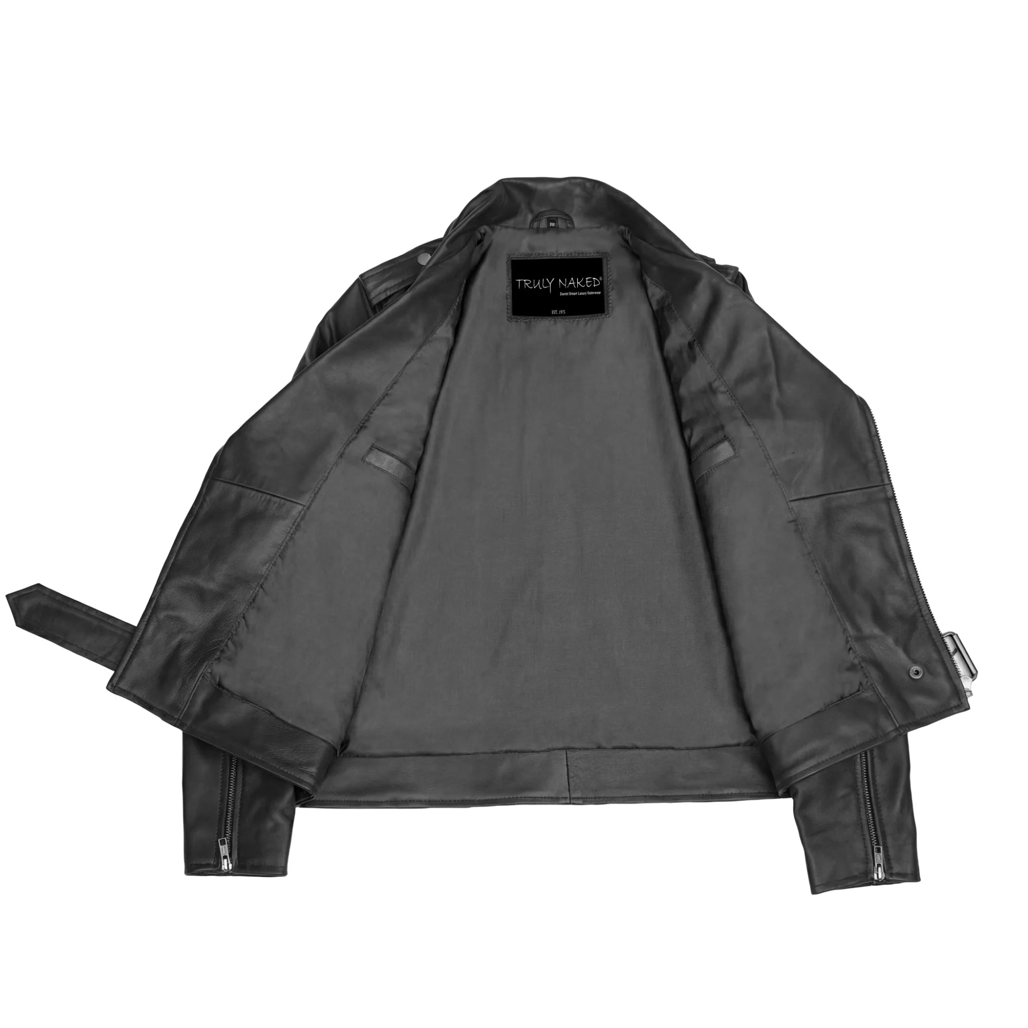 Night Shine Women's Black Fashion Leather Jacket
