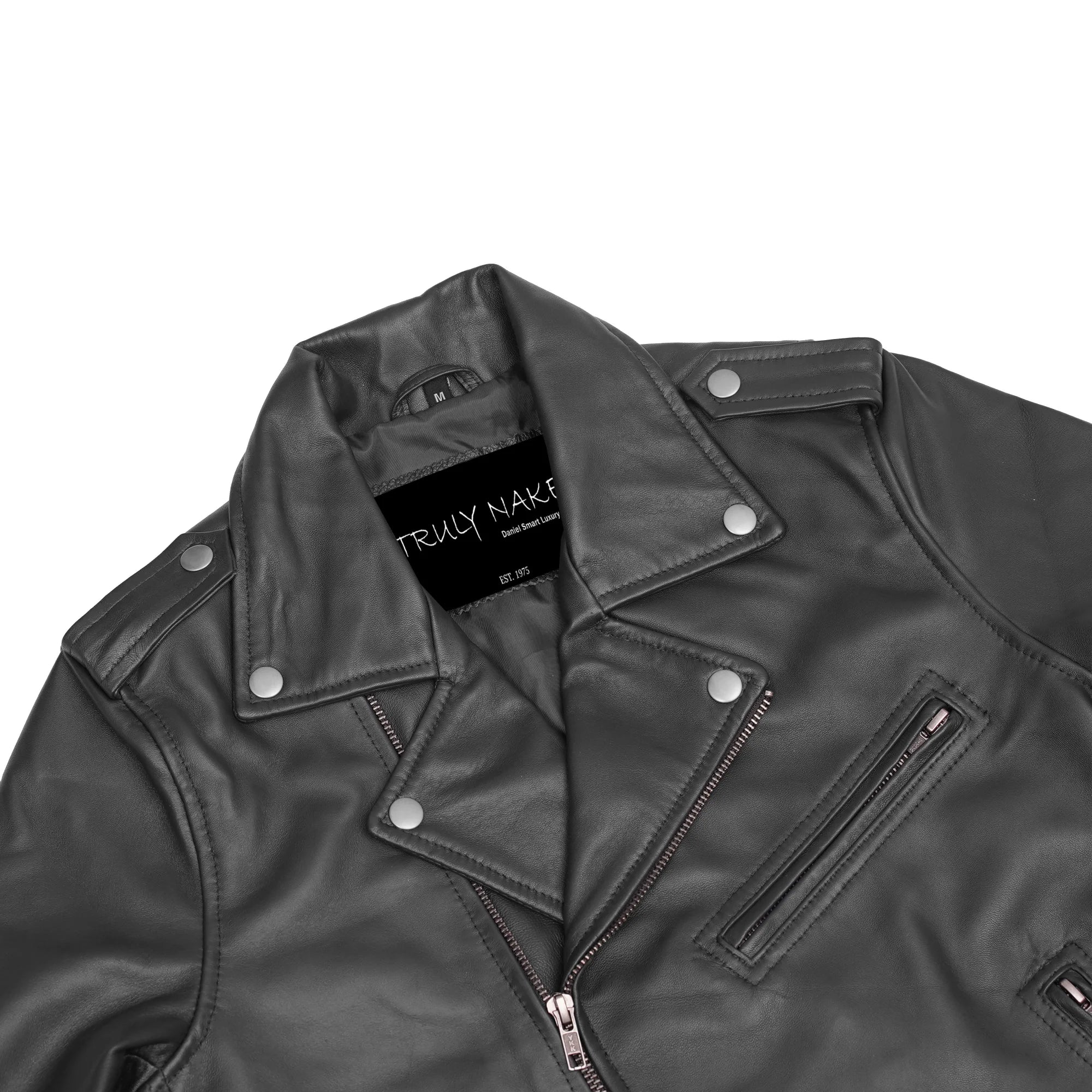 Night Shine Women's Black Fashion Leather Jacket