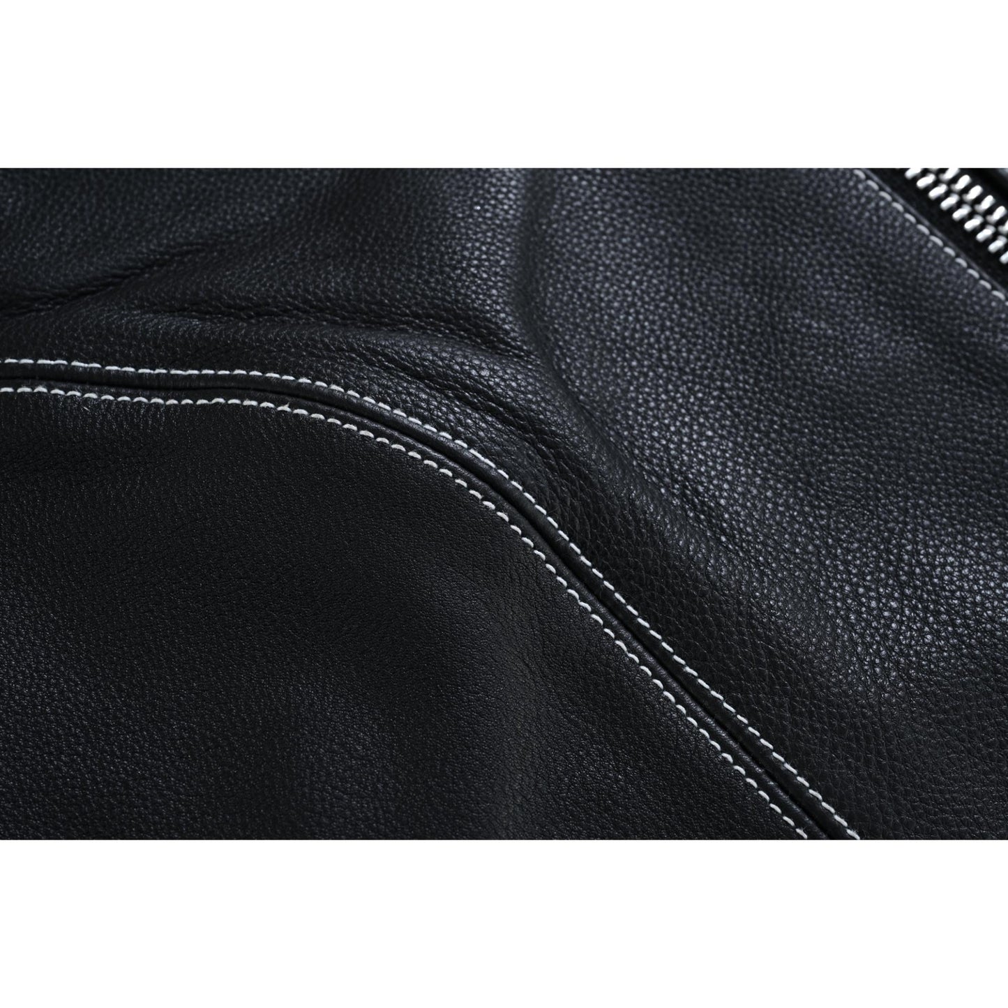 Night Edge Black Ladies Leather Vest