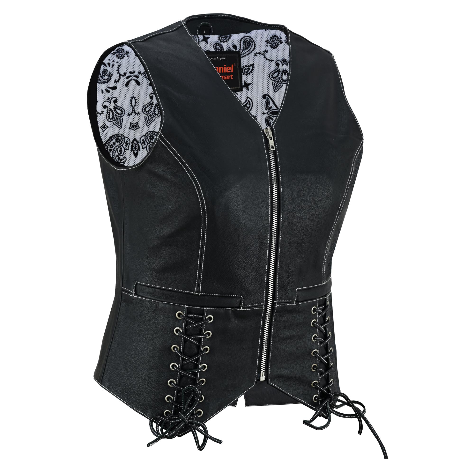 Night Edge - Women's Leather Vest