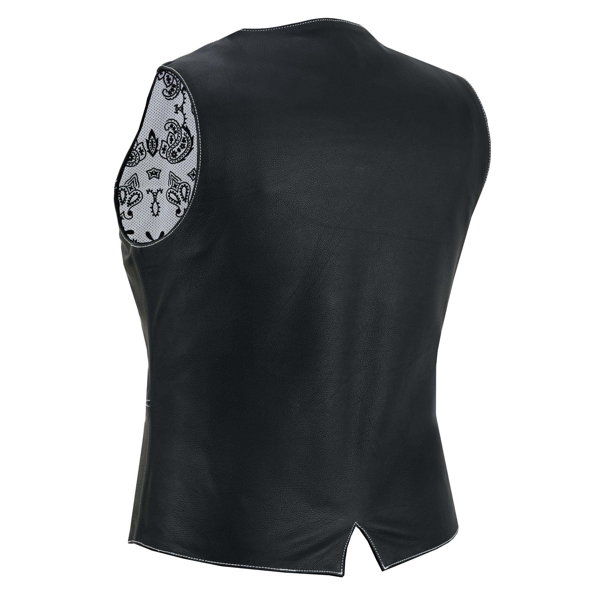 Night Edge - Women's Leather Vest