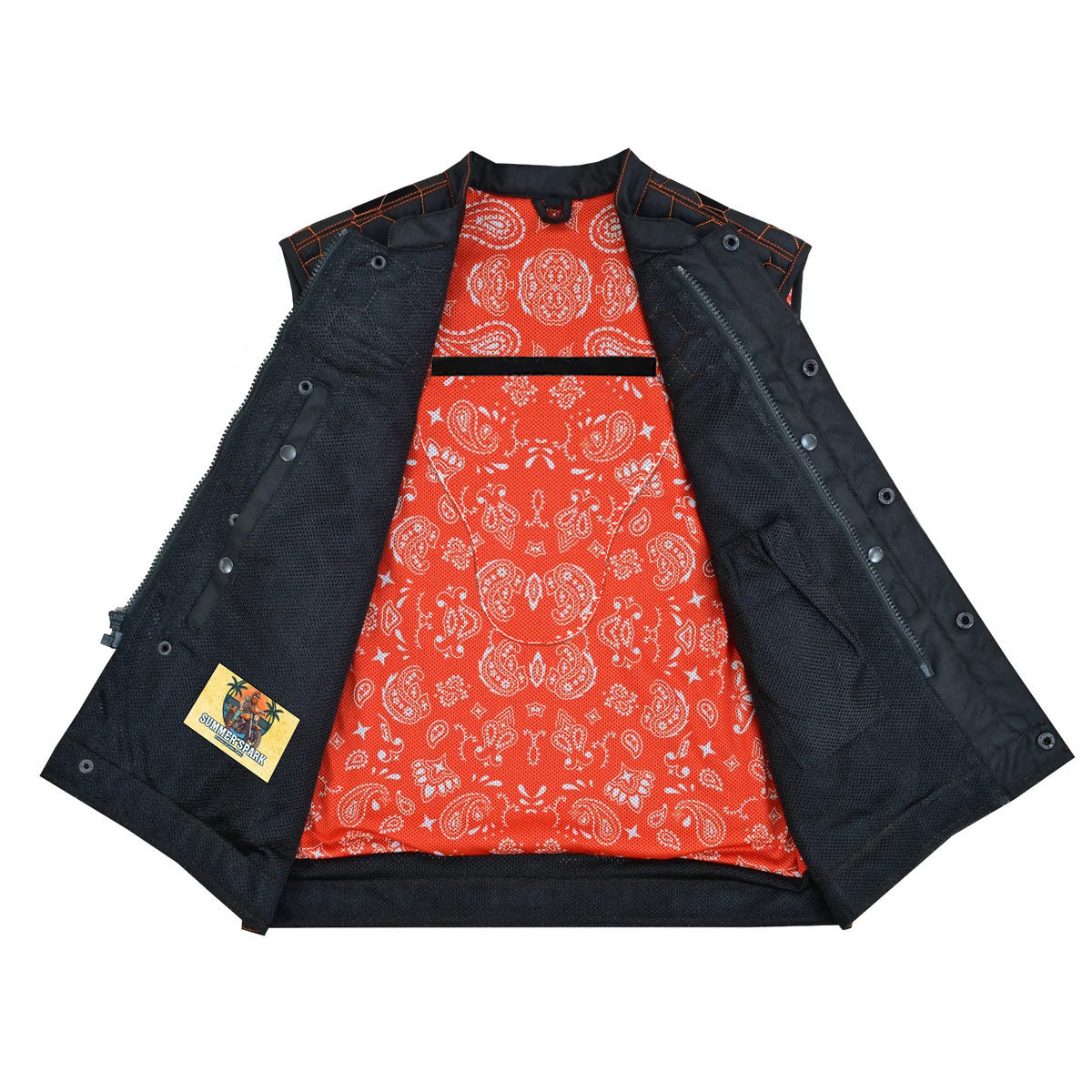 Mesh Rave™ Men's Textile Motorcycle Vest