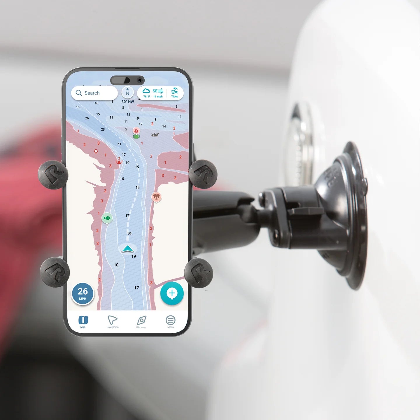 RAM® X-Grip® Universal Phone Holder with Ball - B Size