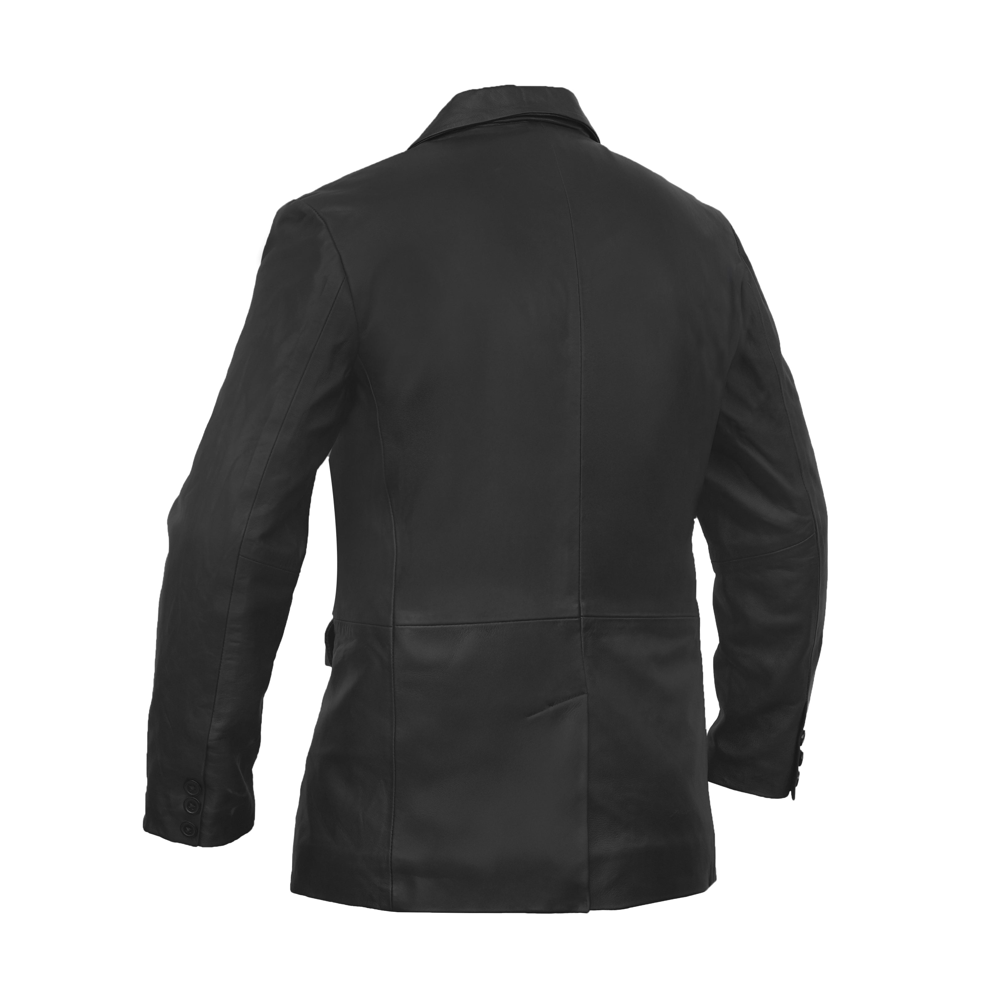 Breeze Rider Men's Motorcycle Leather Blazer
