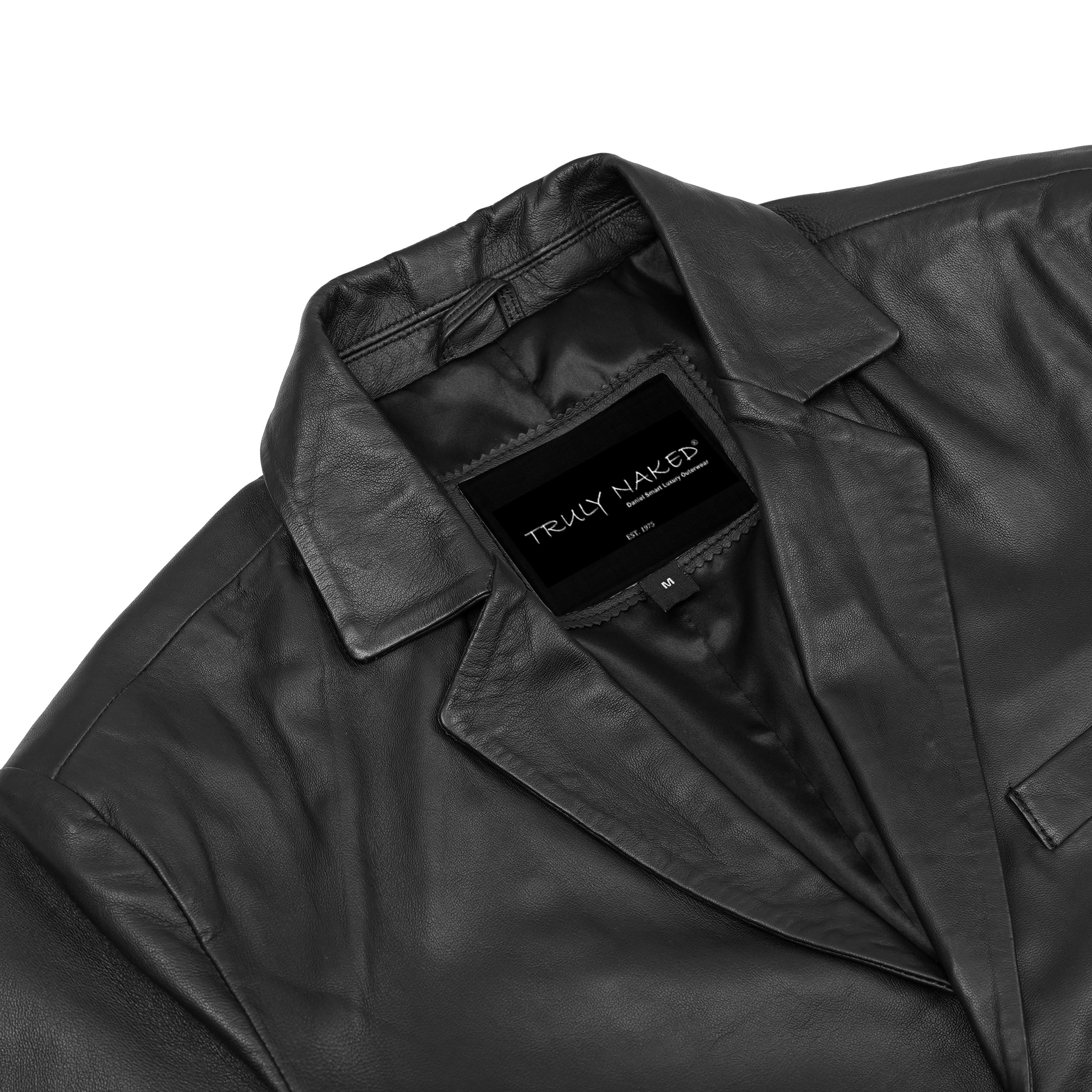 Breeze Rider Men's Motorcycle Leather Blazer