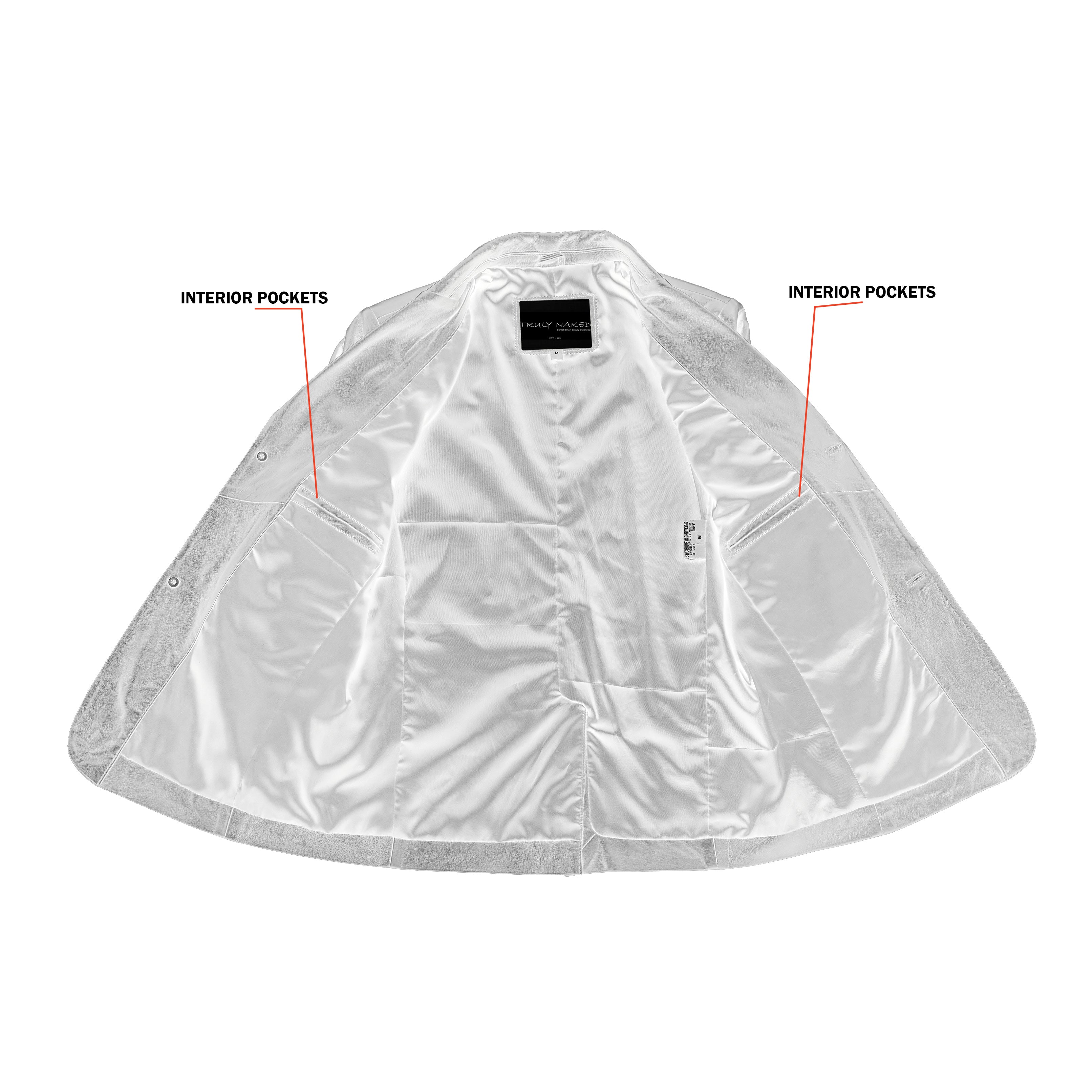 Breeze Rider Men's Motorcycle Leather Blazer