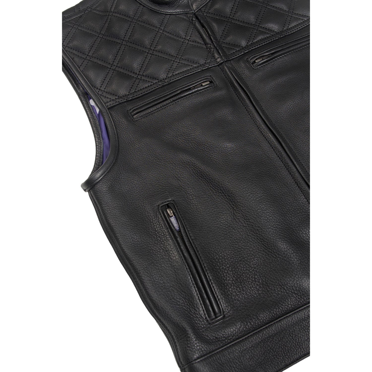 WARDEN by Raf – Premium Leather Motorcycle Vest