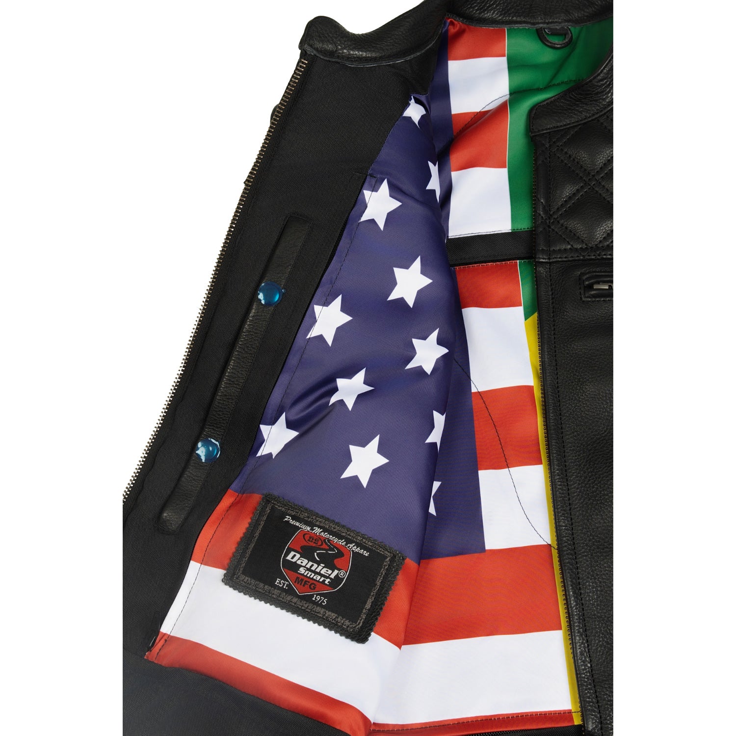 WARDEN by Raf – Premium Leather Motorcycle Vest