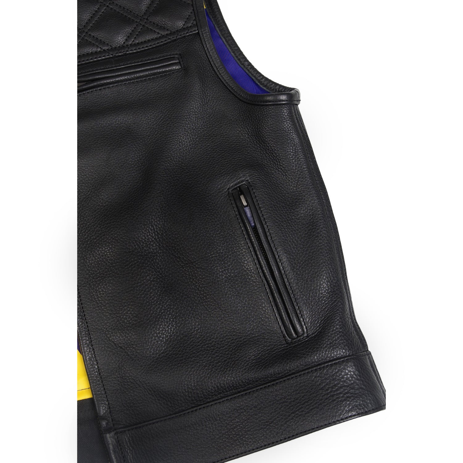 WARDEN by Raf – Premium Leather Motorcycle Vest