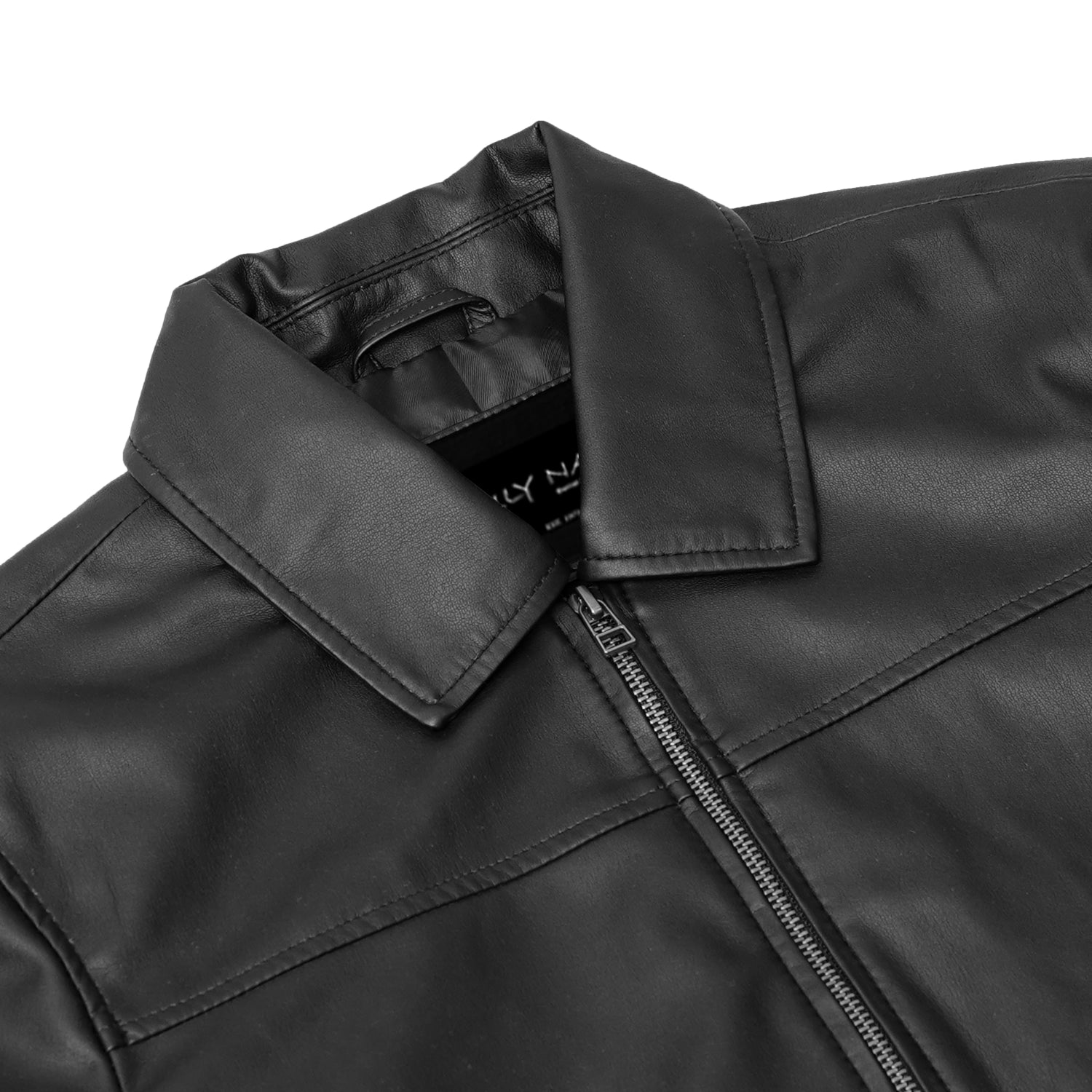 Ravven Men’s Faux Leather Motorcycle Jacket