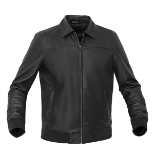 Ravven Men’s Faux Leather Motorcycle Jacket