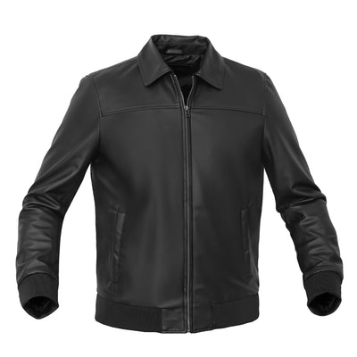 Ravven Men’s Faux Leather Motorcycle Jacket