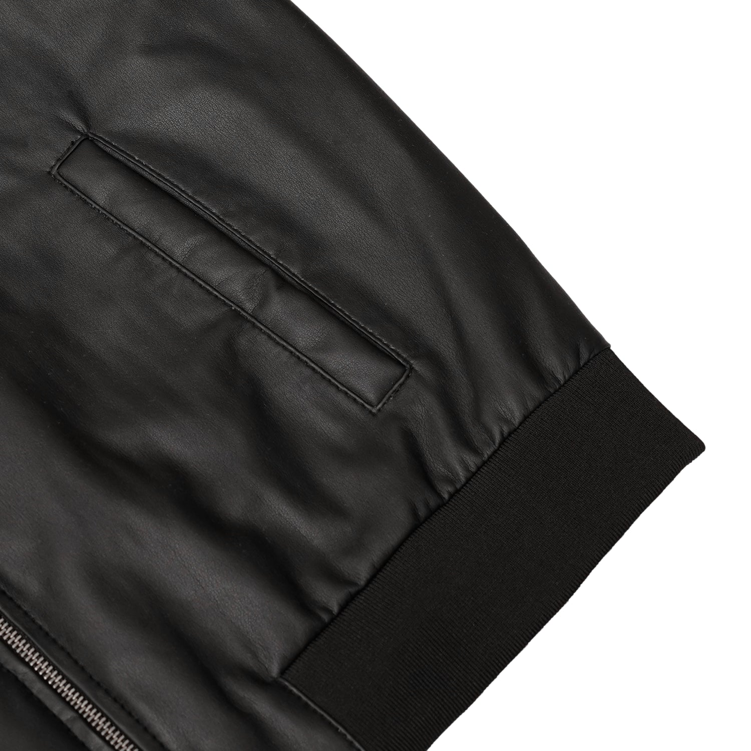 Ravven Men’s Faux Leather Motorcycle Jacket